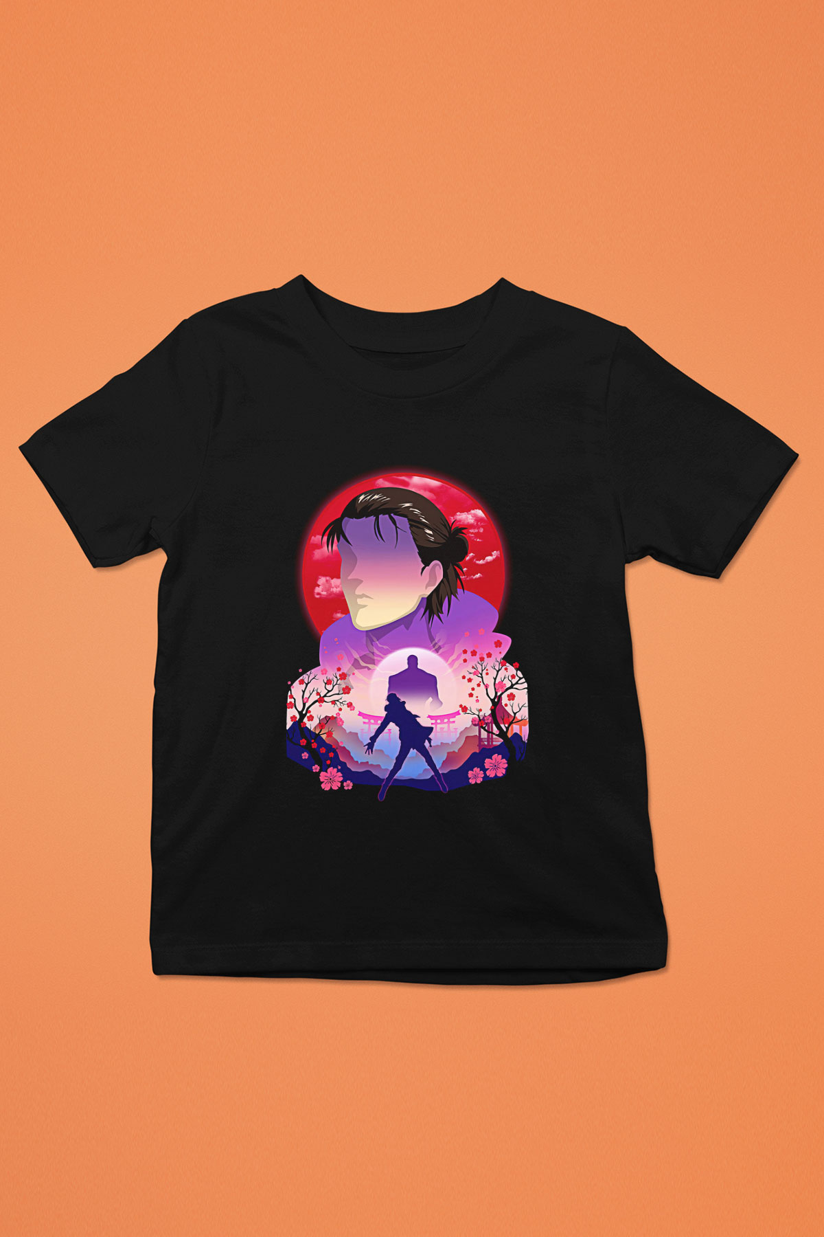 Eren Jaeger Baskılı Unisex Siyah Çocuk Tişört - Tshirt
