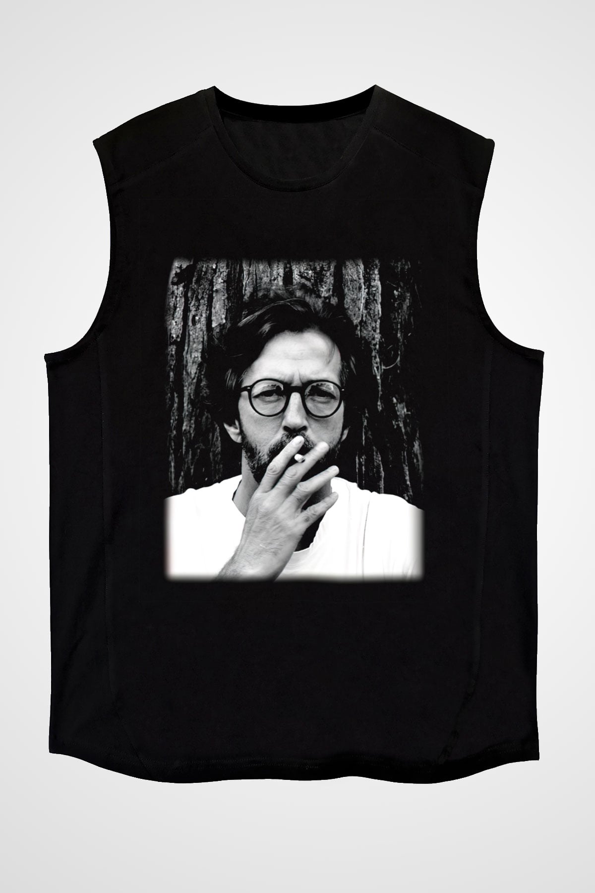 Eric Clapton Siyah Unisex Kolsuz Tişört