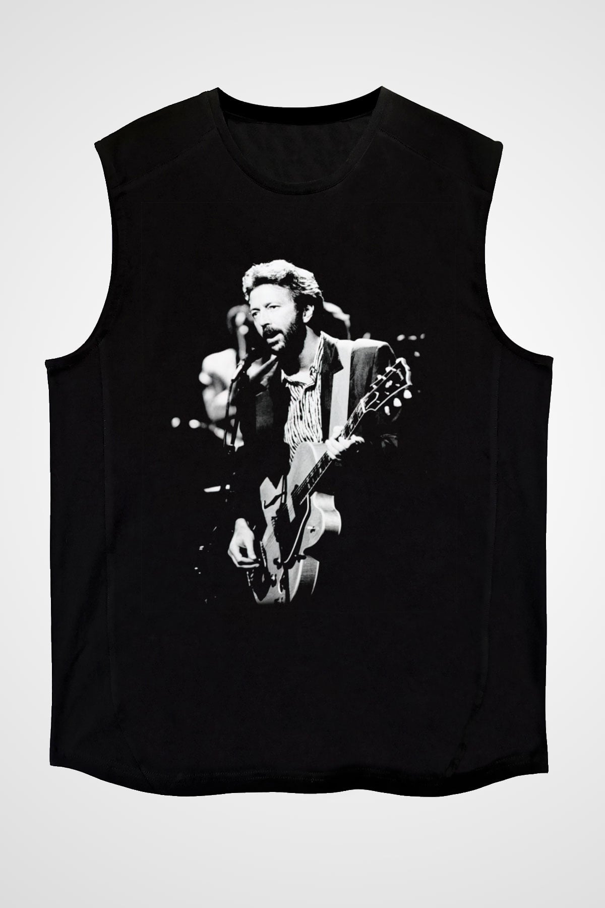 Eric Clapton Siyah Unisex Kolsuz Tişört