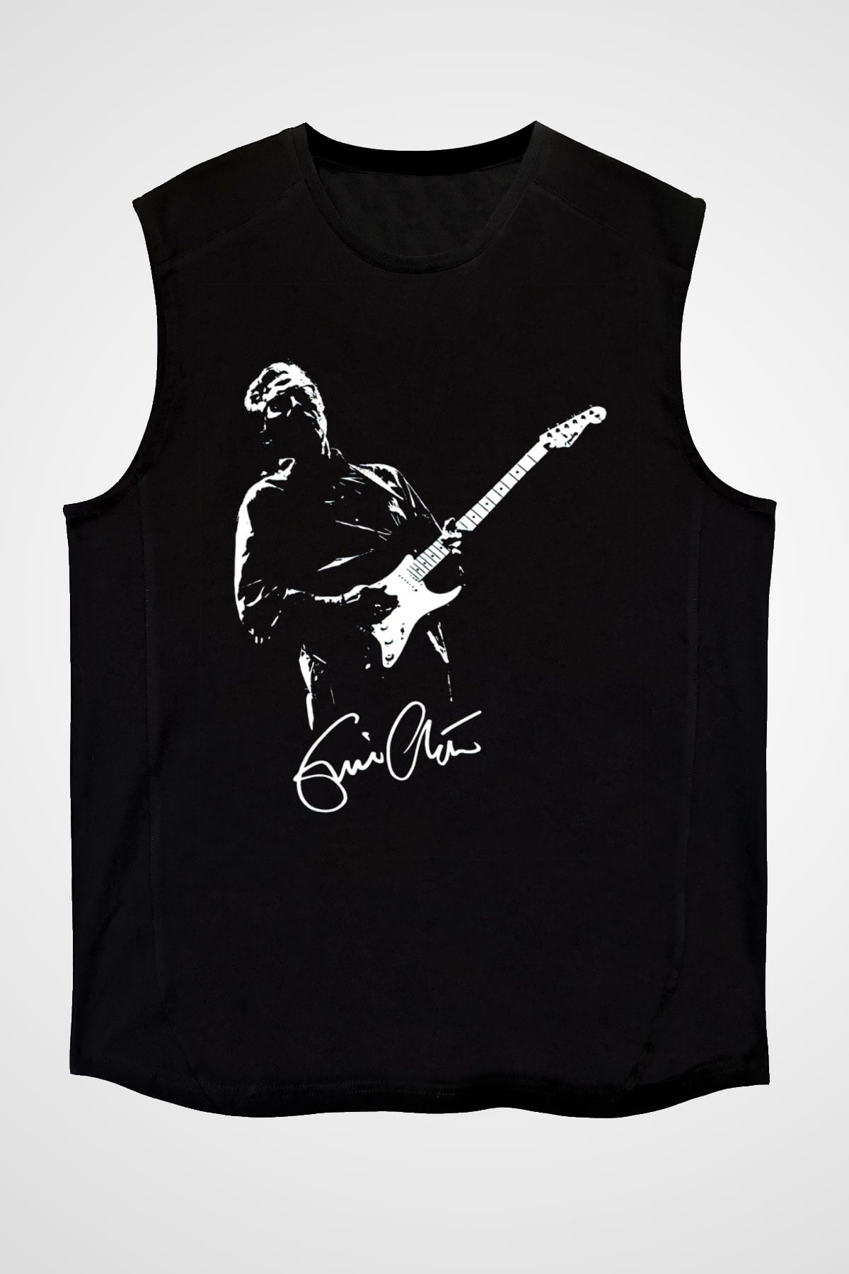 Eric Clapton Siyah Unisex Kolsuz Tişört