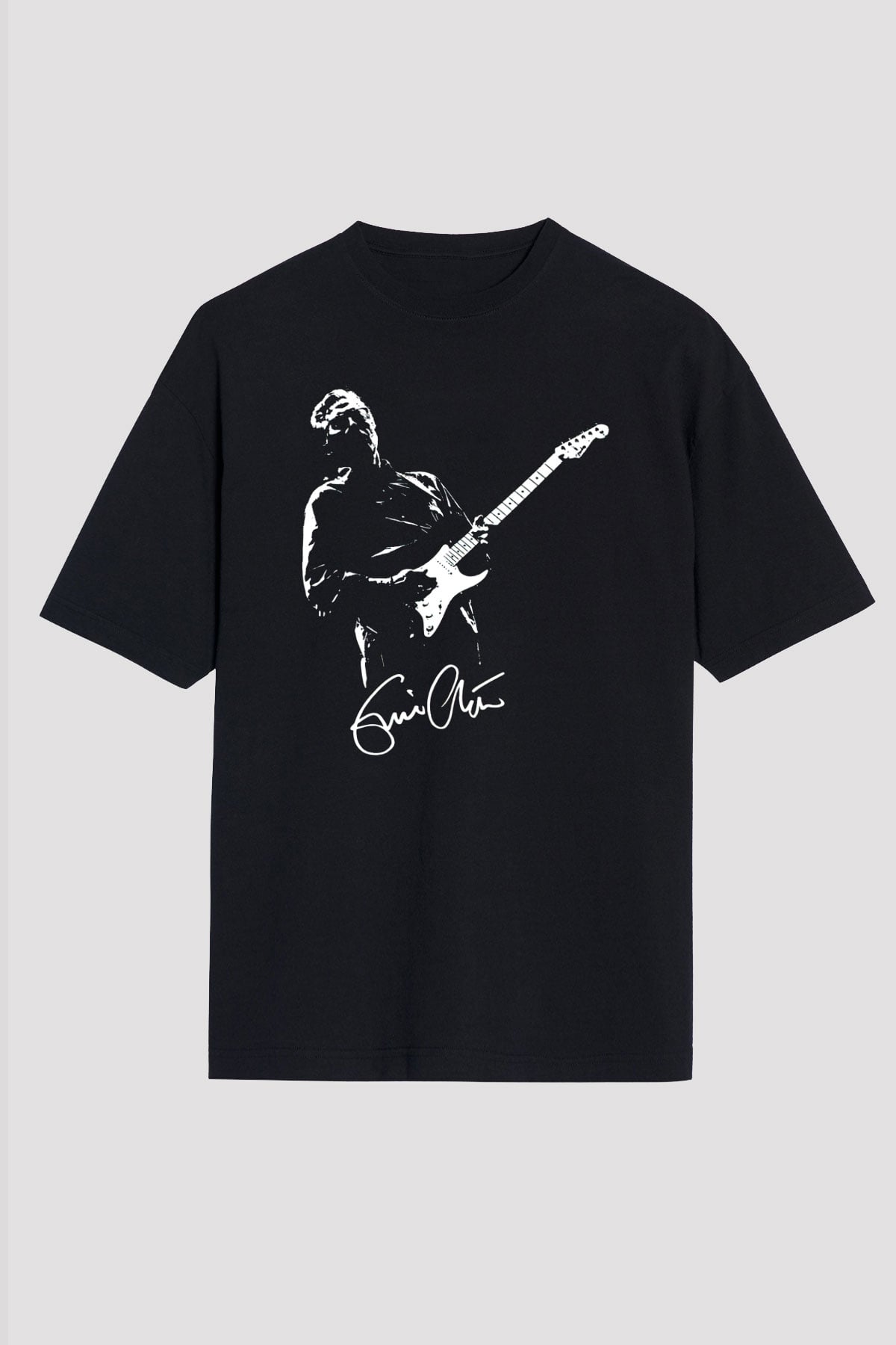 Eric Clapton Siyah Unisex Tişört T-Shirt - TişörtFabrikası