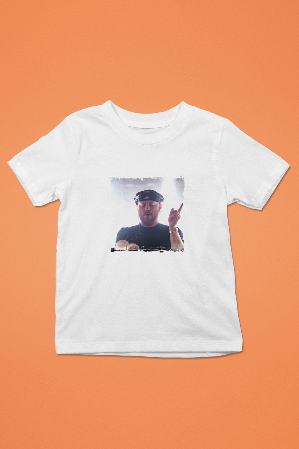 Eric Prydz Baskılı Beyaz Çocuk Tişört