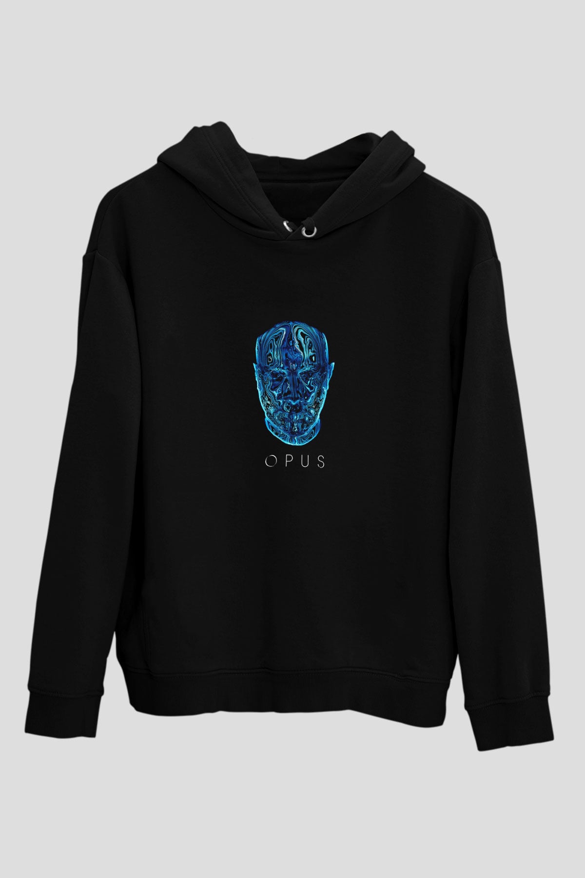 Eric Prydz Baskılı Unisex Siyah Hoodie