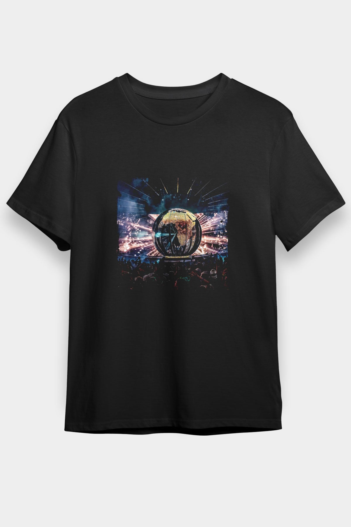 Eric Prydz Baskılı Unisex Siyah Tişört