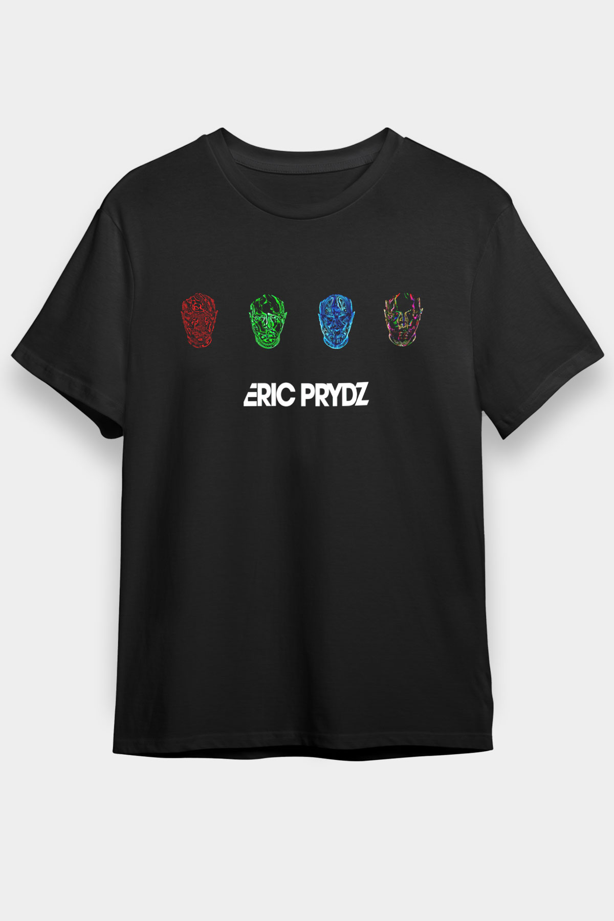 Eric Prydz Siyah Unisex Tişört T-Shirt - TişörtFabrikası