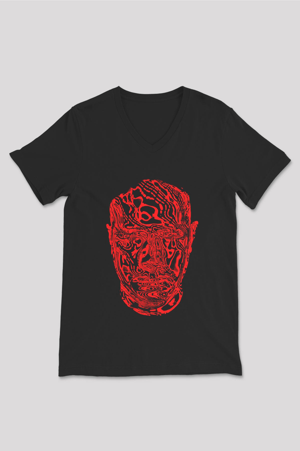 Eric Prydz Siyah Unisex V Yaka Tişört