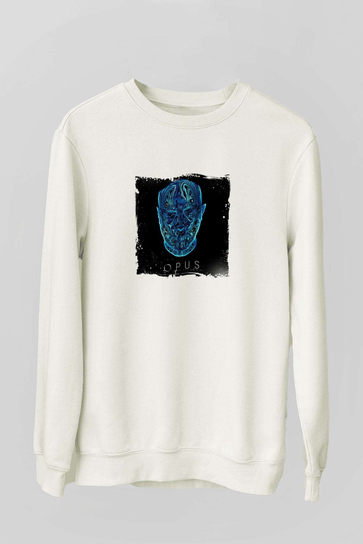 Eric PrydzBaskılı Beyaz Sweatshirt