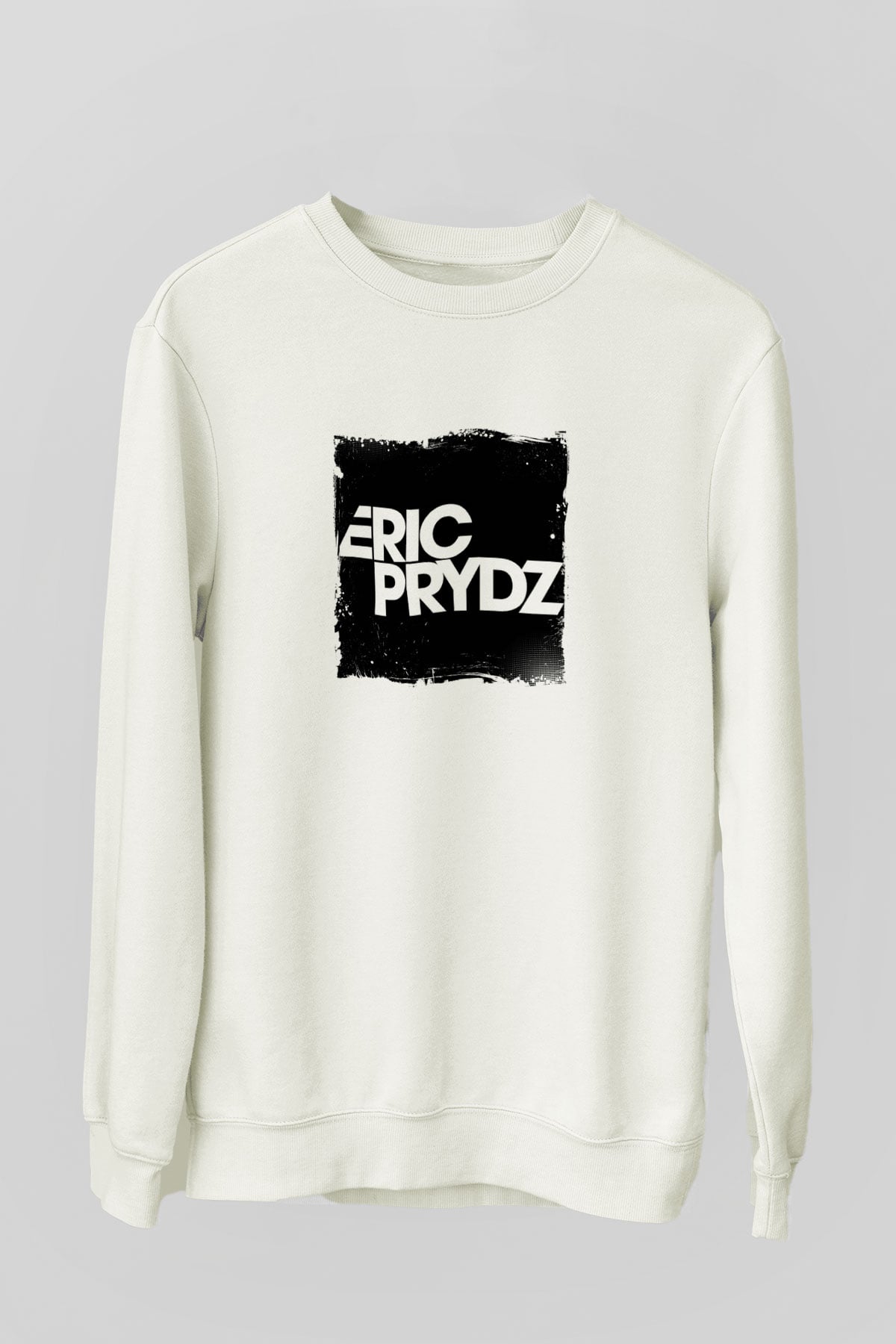 Eric PrydzBaskılı Beyaz Sweatshirt