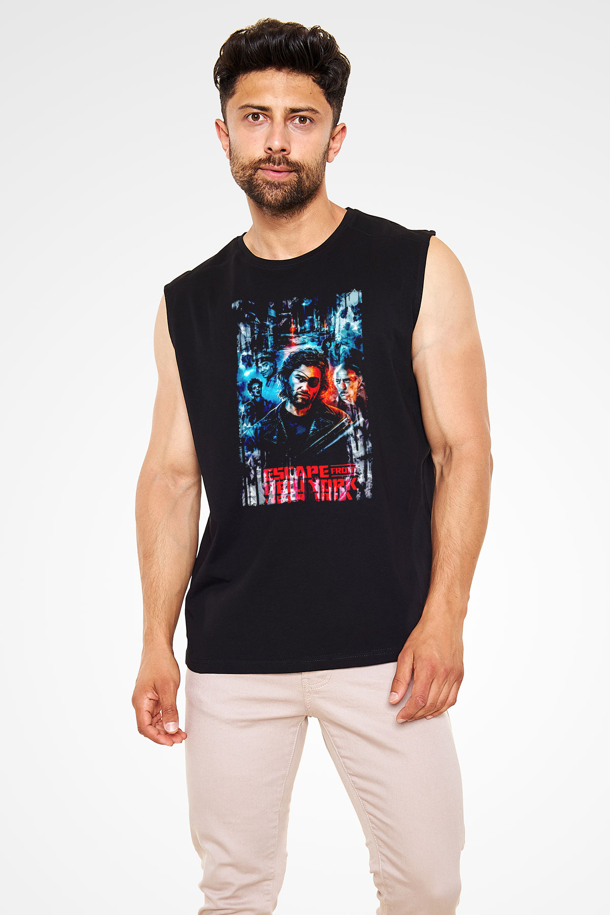 Escape from New York Siyah Unisex  Kolsuz Tişört