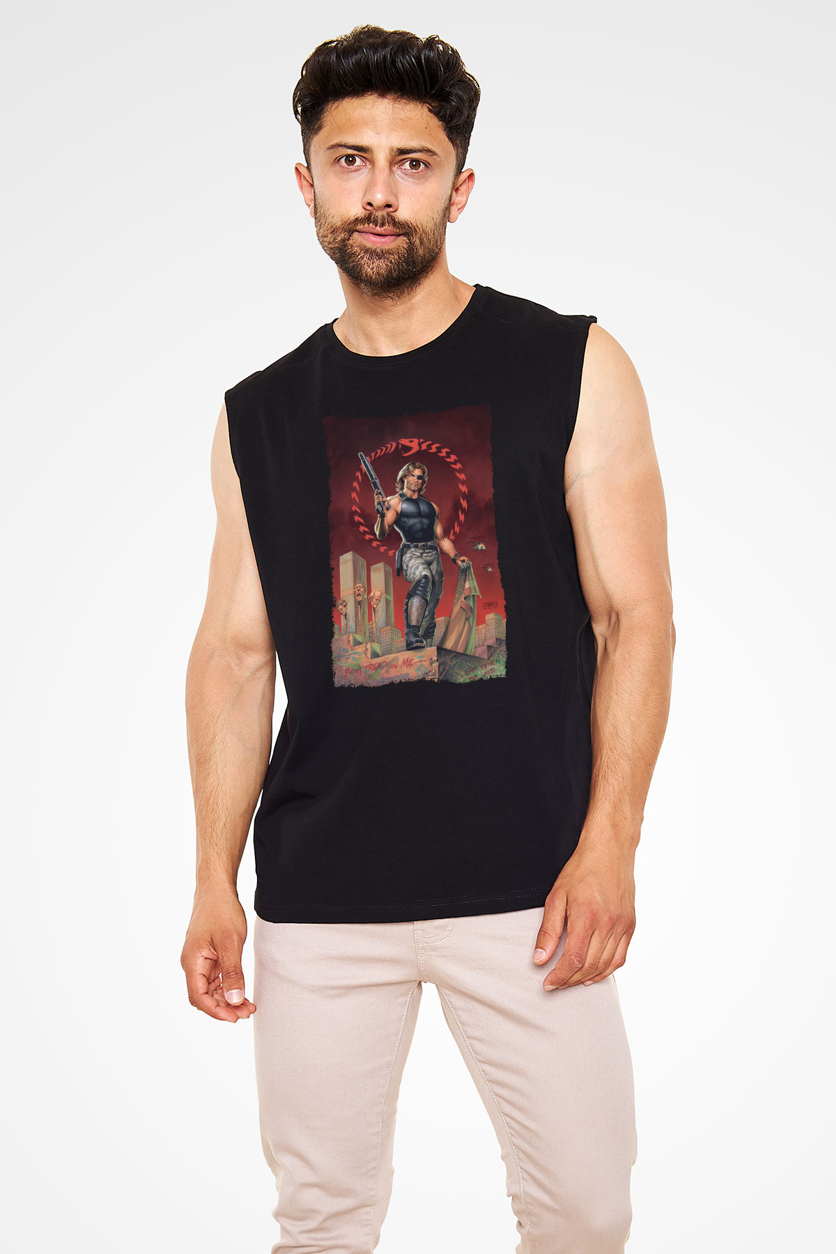 Escape from New York Siyah Unisex  Kolsuz Tişört