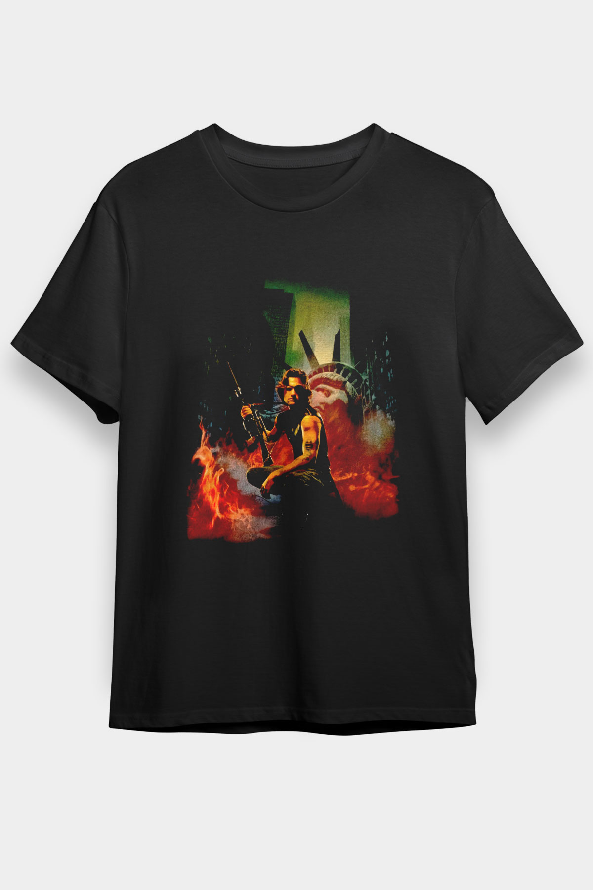 Escape from New York Siyah Unisex Tişört