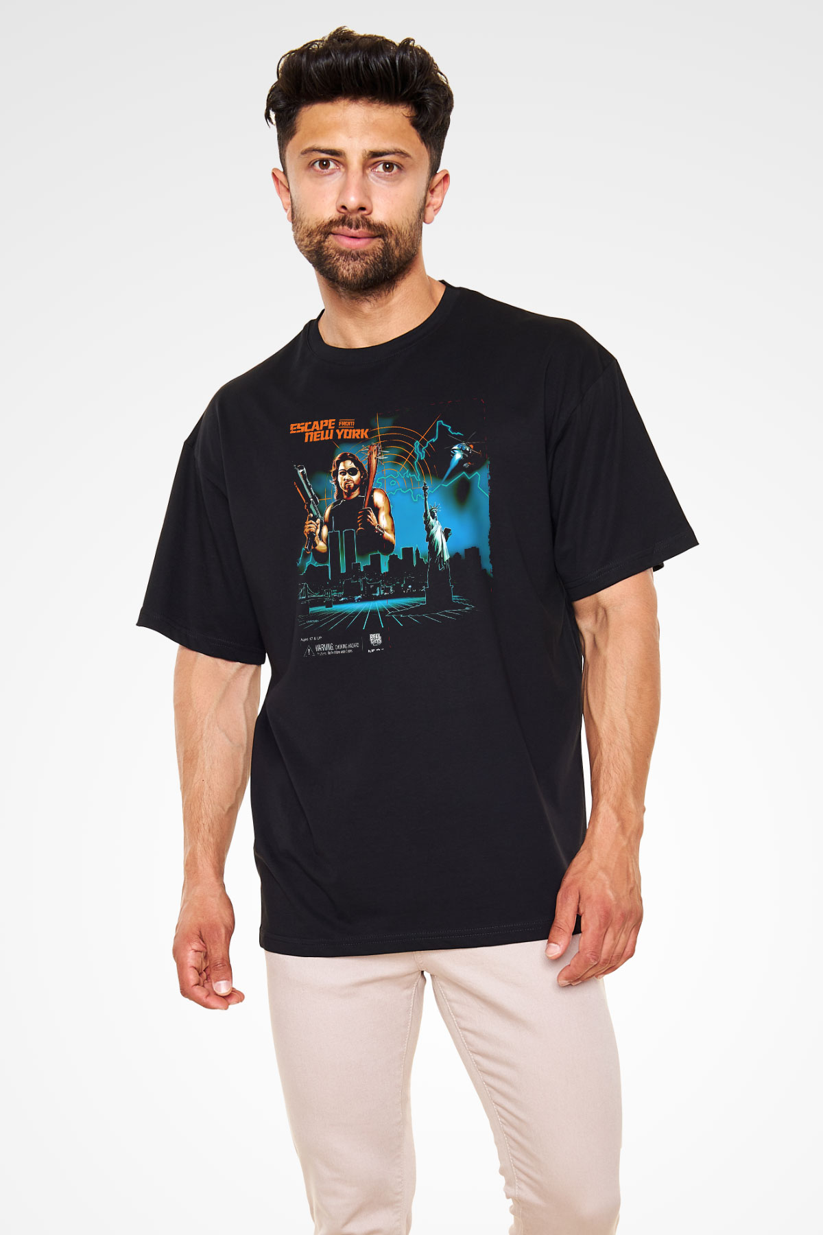 Escape from New York Siyah Unisex Tişört