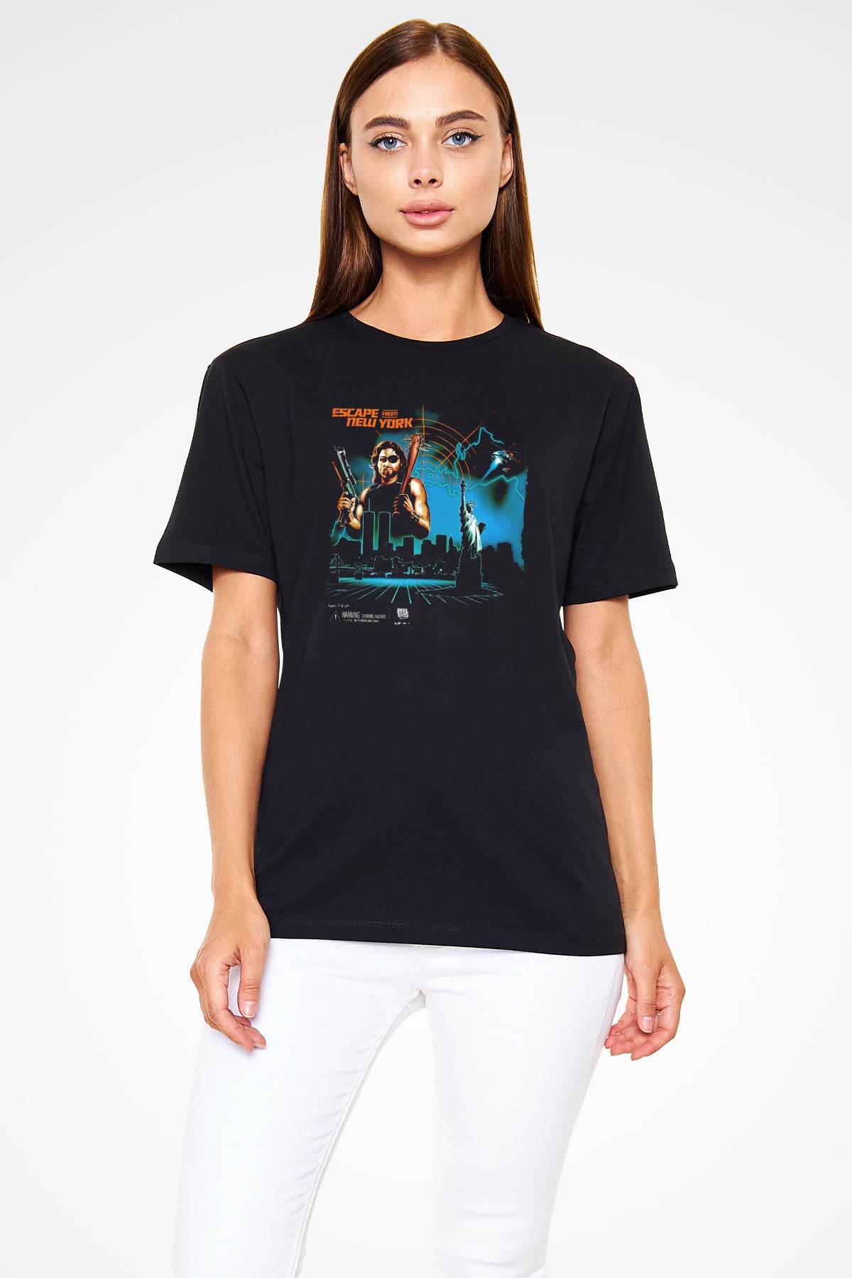 Escape from New York Siyah Unisex Tişört