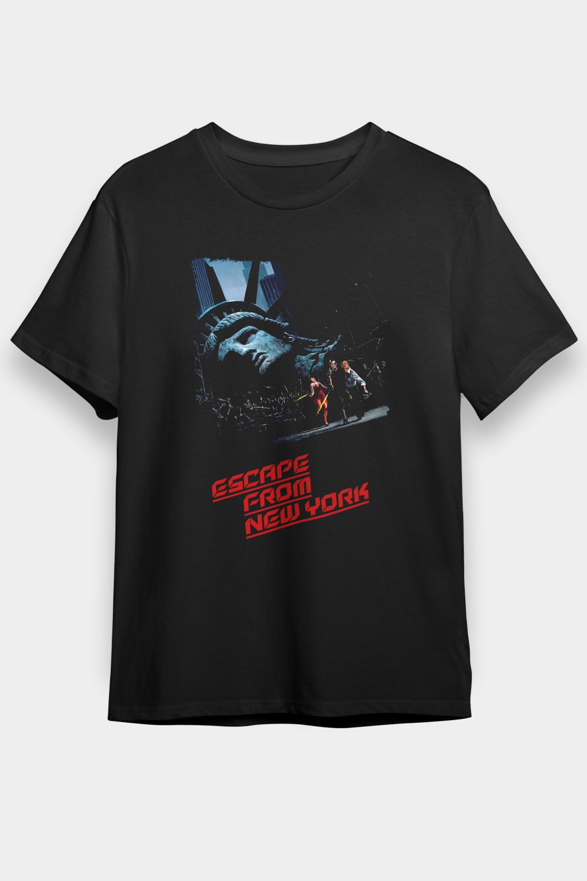 Escape from New York Siyah Unisex Tişört