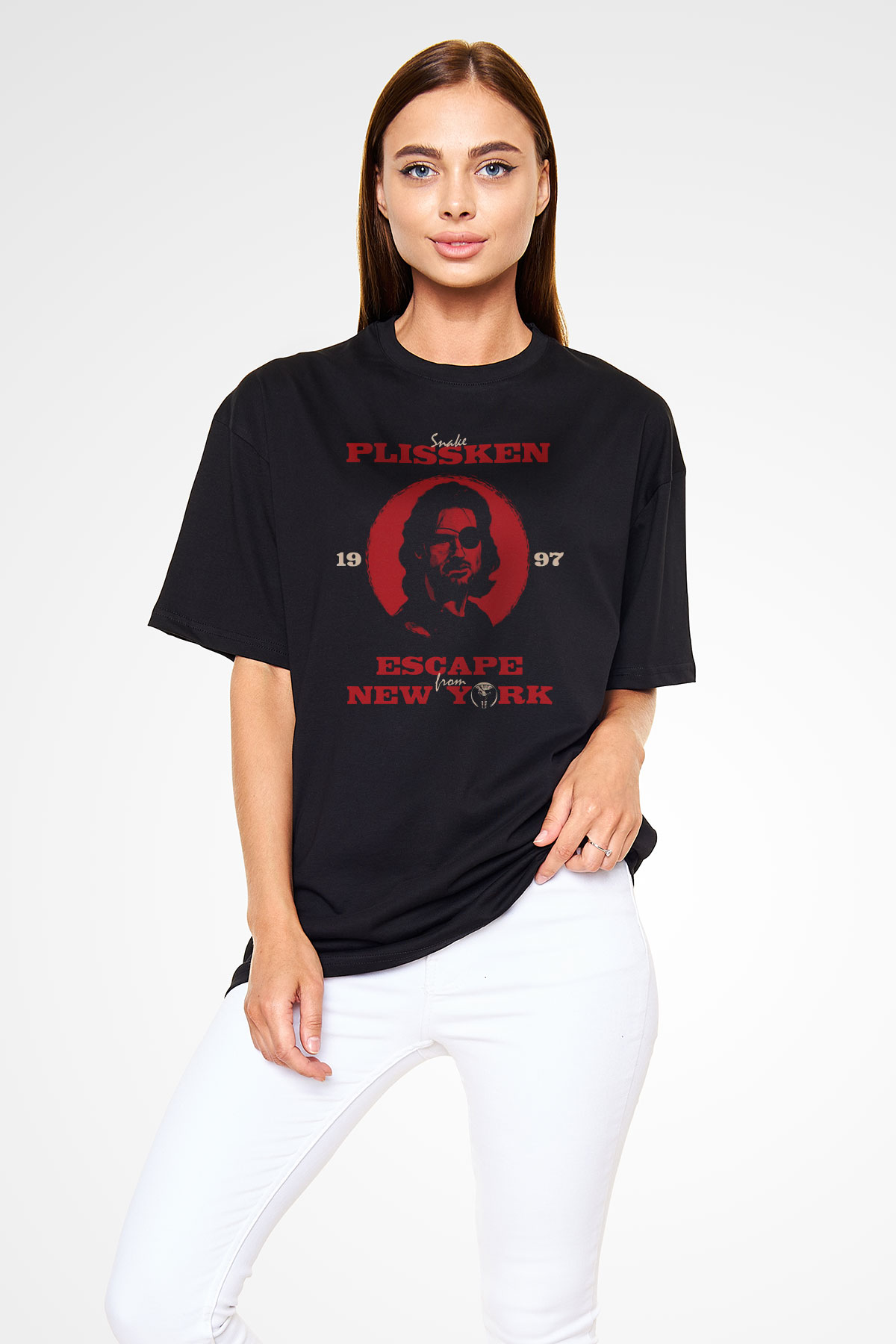 Escape from New York Siyah Unisex Tişört