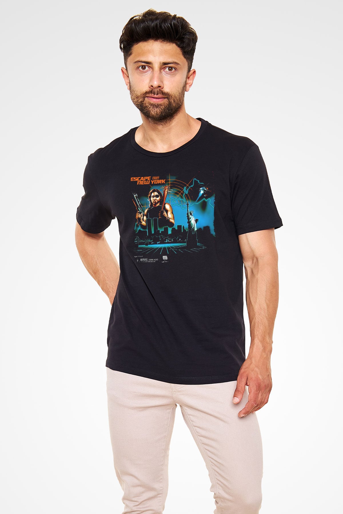 Escape from New York Siyah Unisex Tişört