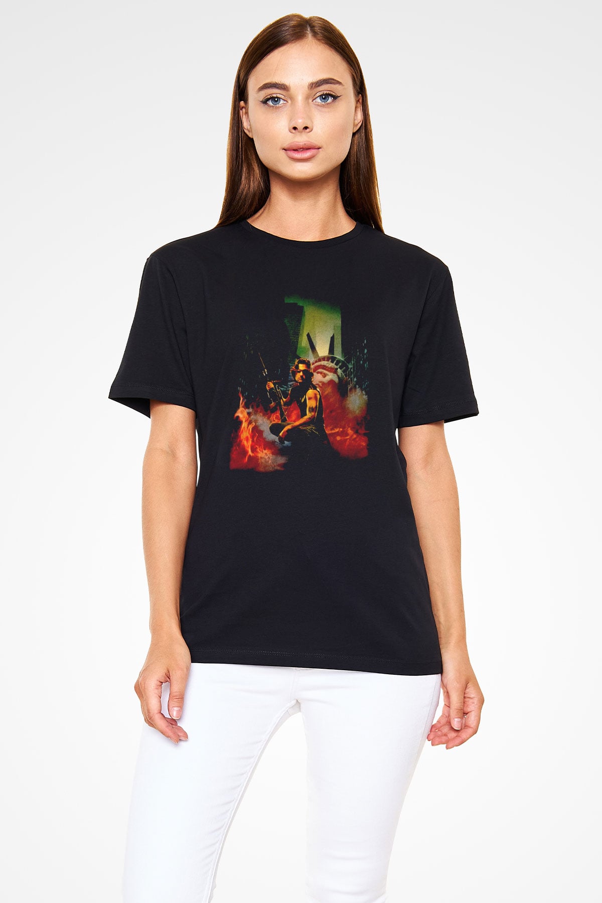 Escape from New York Siyah Unisex Tişört