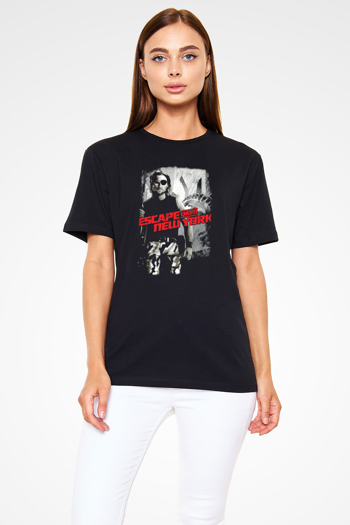 Escape from New York Siyah Unisex Tişört