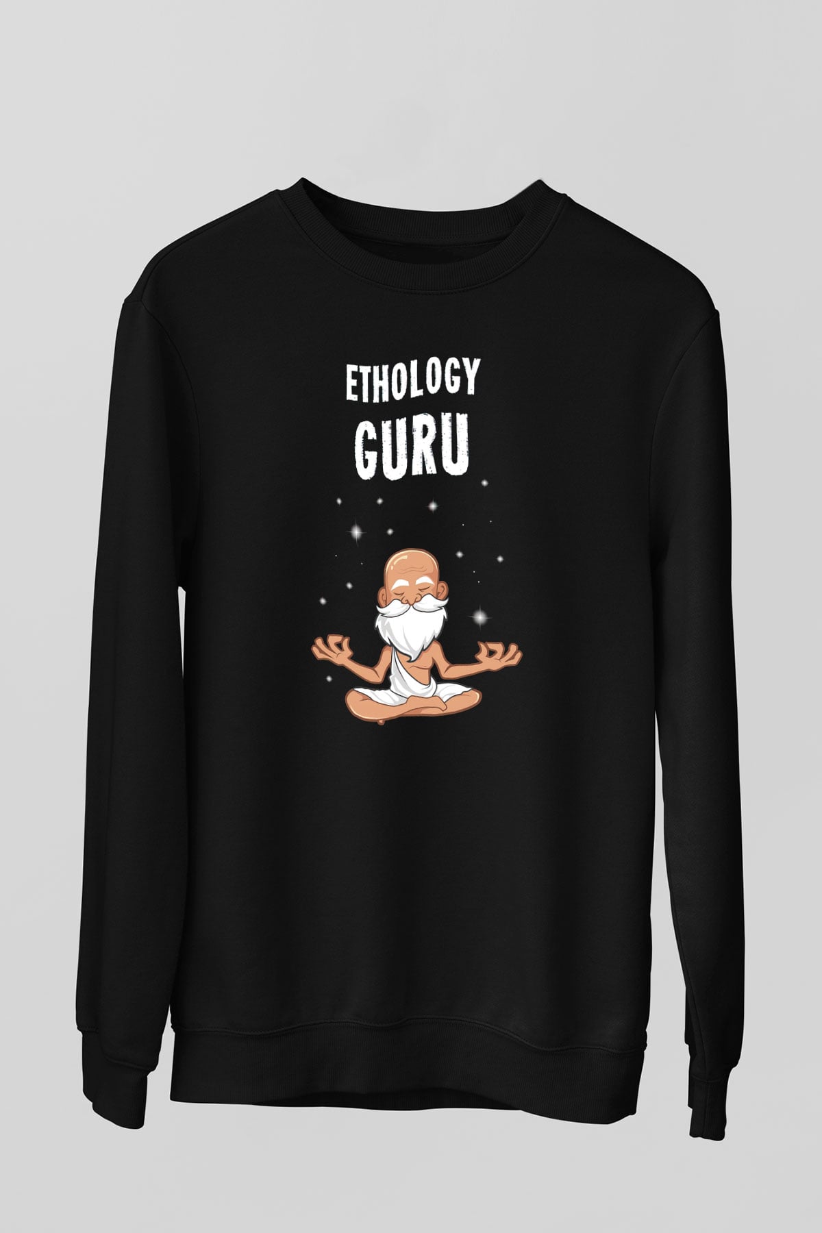 Etolojist Siyah Unisex Sweatshirt