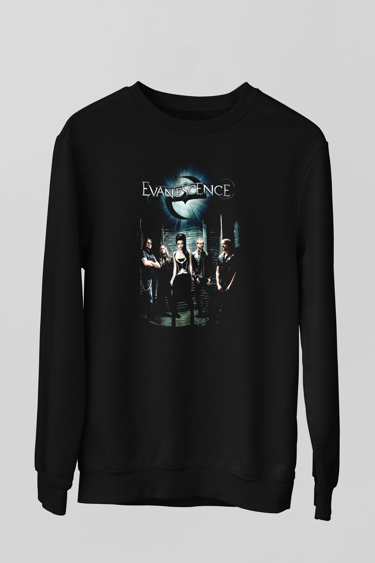 Evanescence Siyah Unisex Sweatshirt