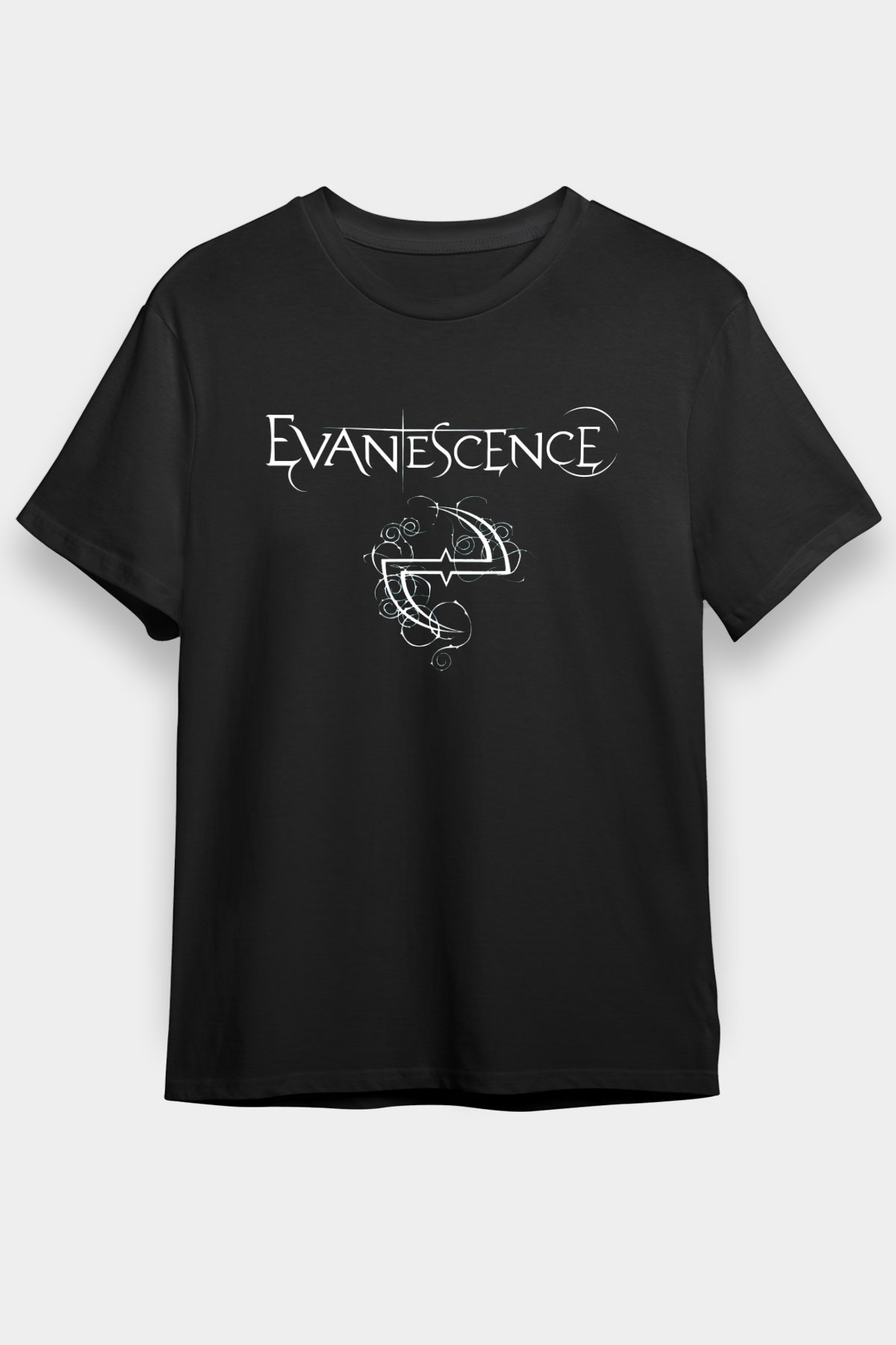 Evanescence Siyah Unisex Tişört T-Shirt - TişörtFabrikası