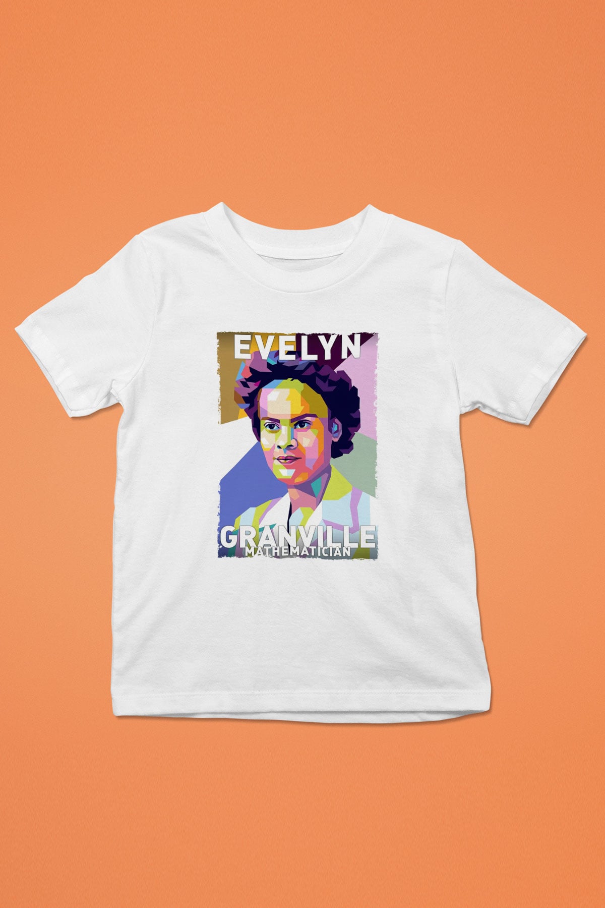 Evelyn Granville Baskılı Unisex Beyaz Çocuk Tişörtü - Tshirt