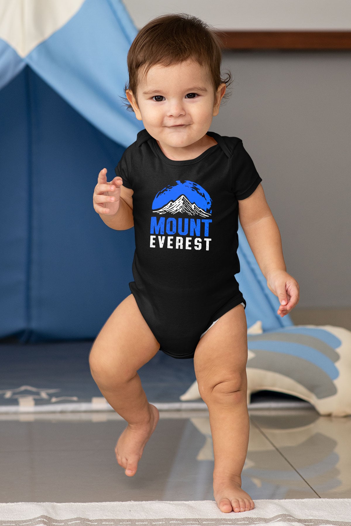Everest Siyah Bebek Body - Zıbın