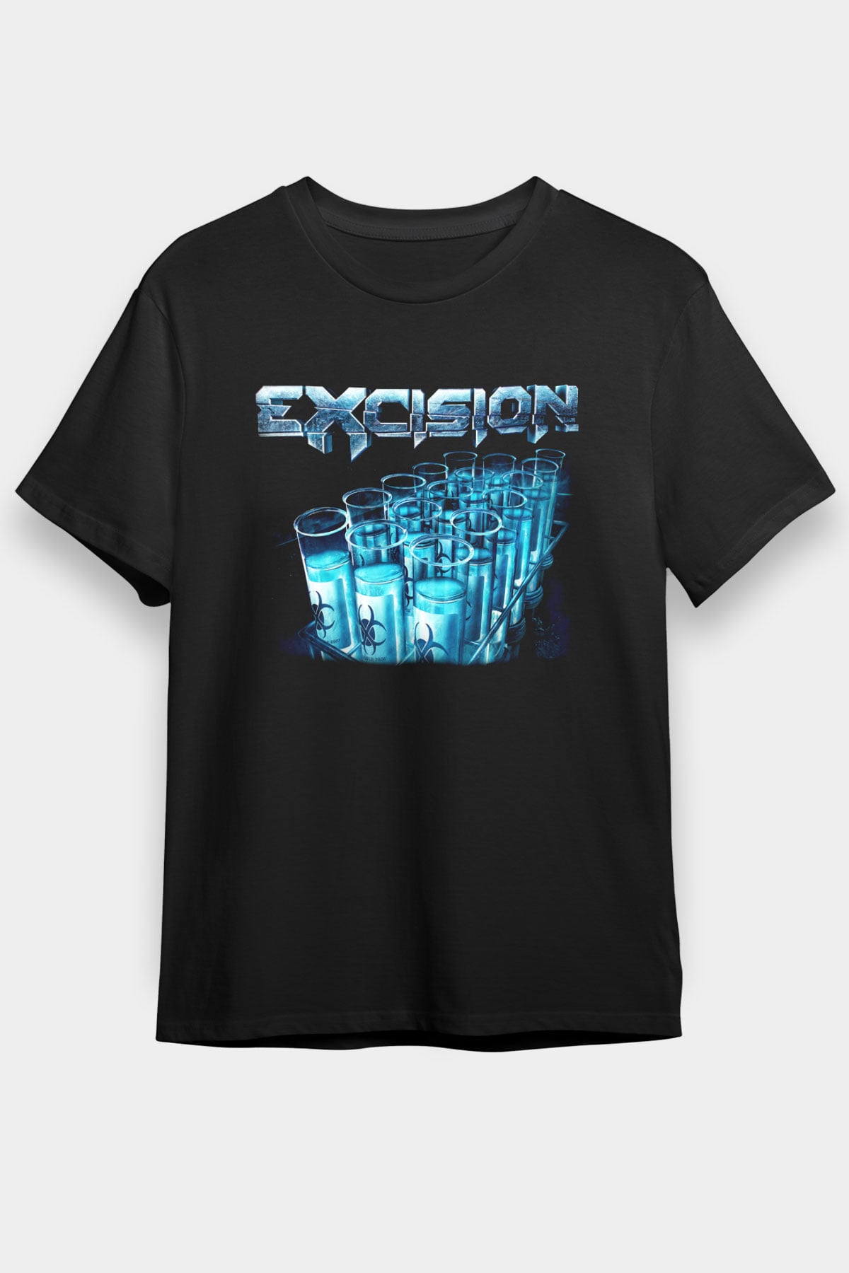 Excision Siyah Unisex Tişört T-Shirt - TişörtFabrikası