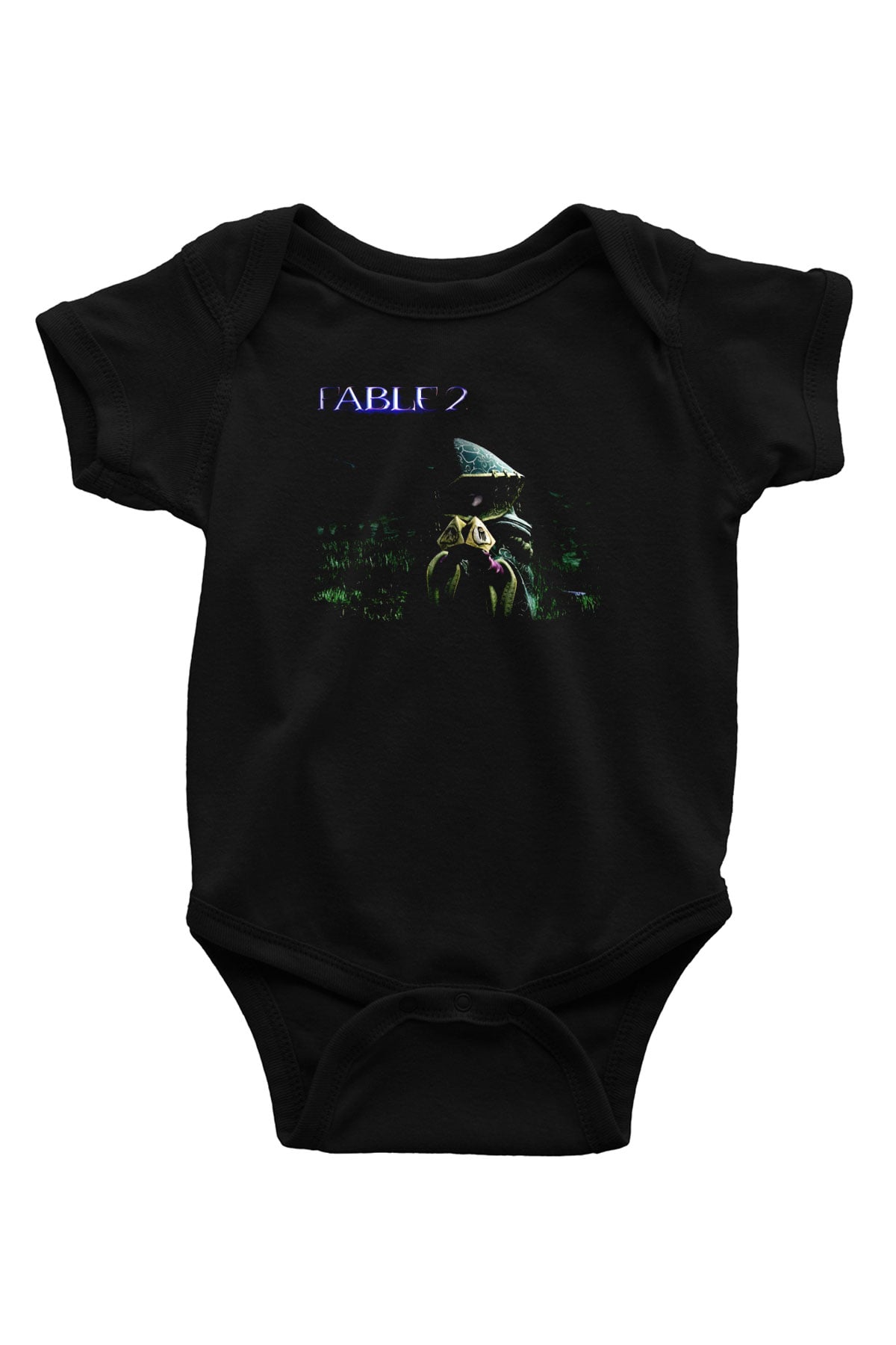 Fable Siyah Bebek Body - Zıbın