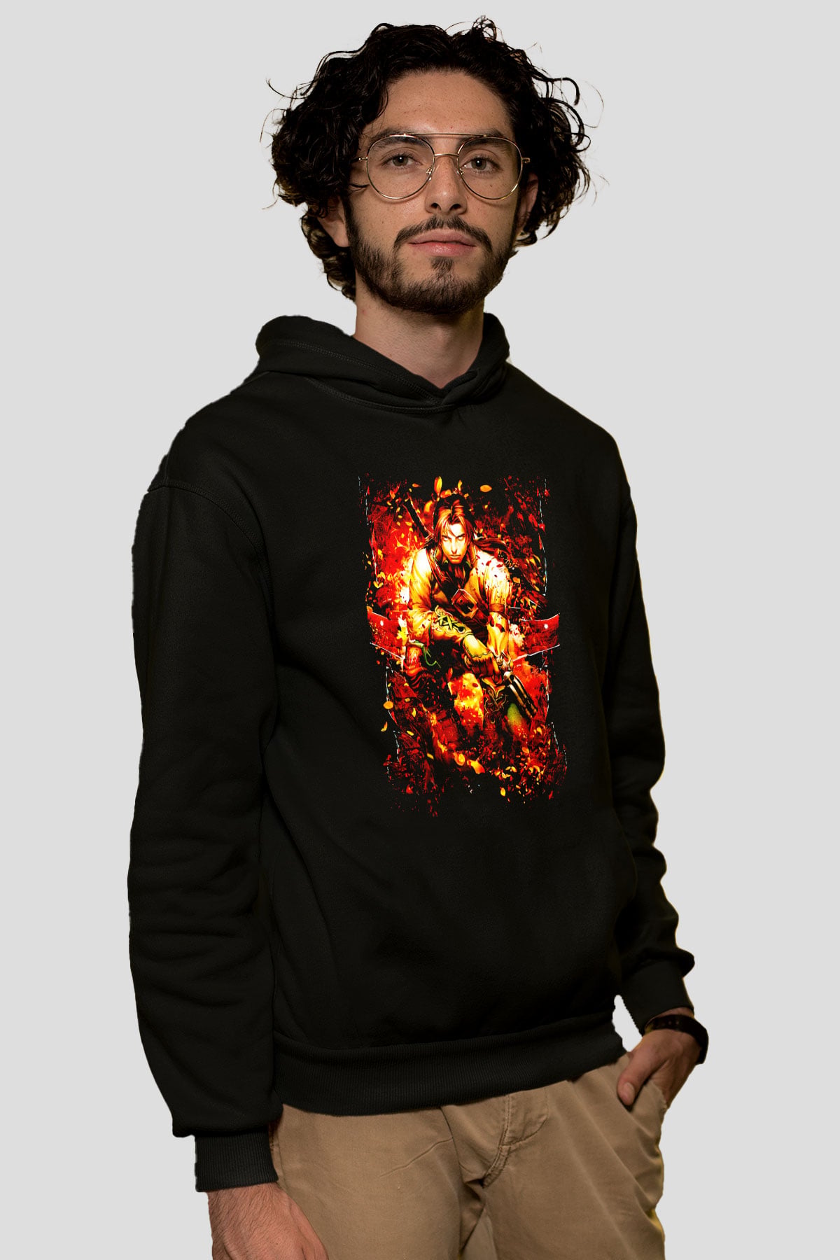 Fable Siyah Unisex Hoodie