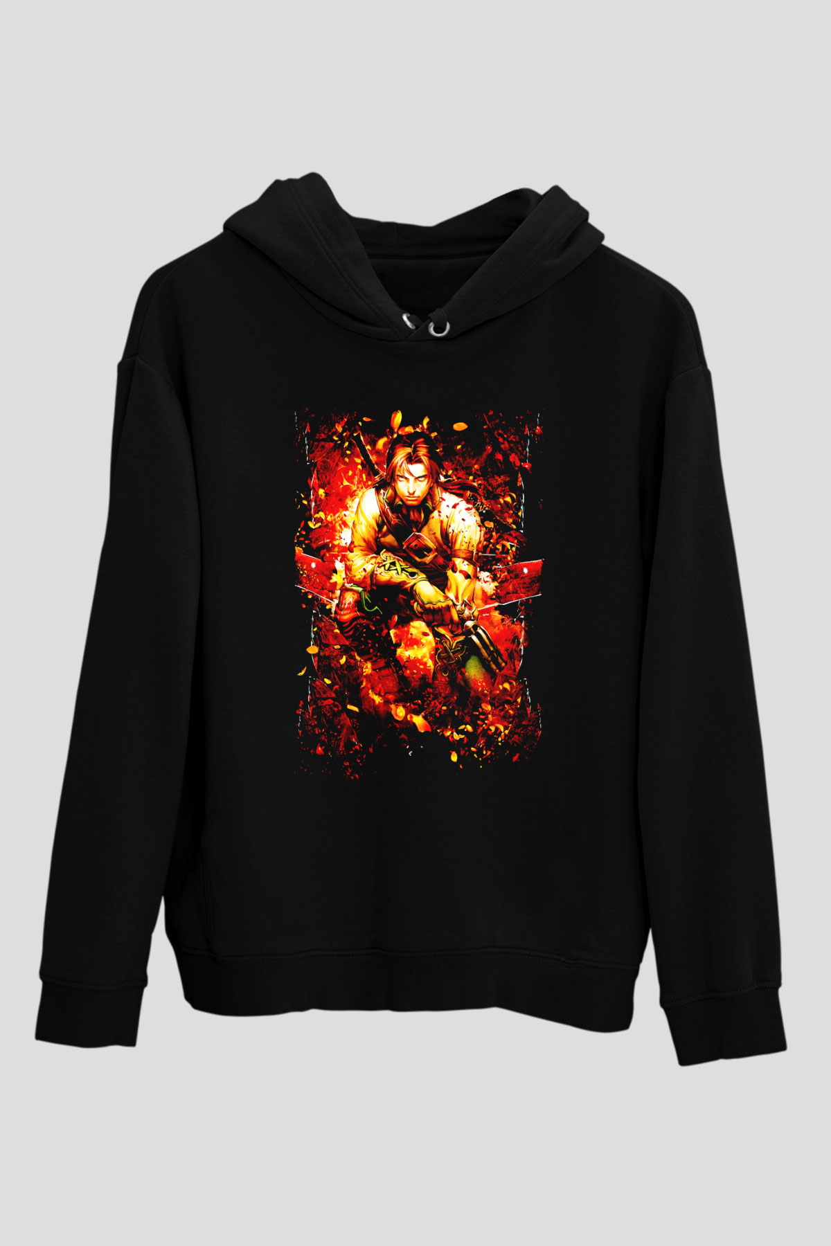 Fable Siyah Unisex Hoodie