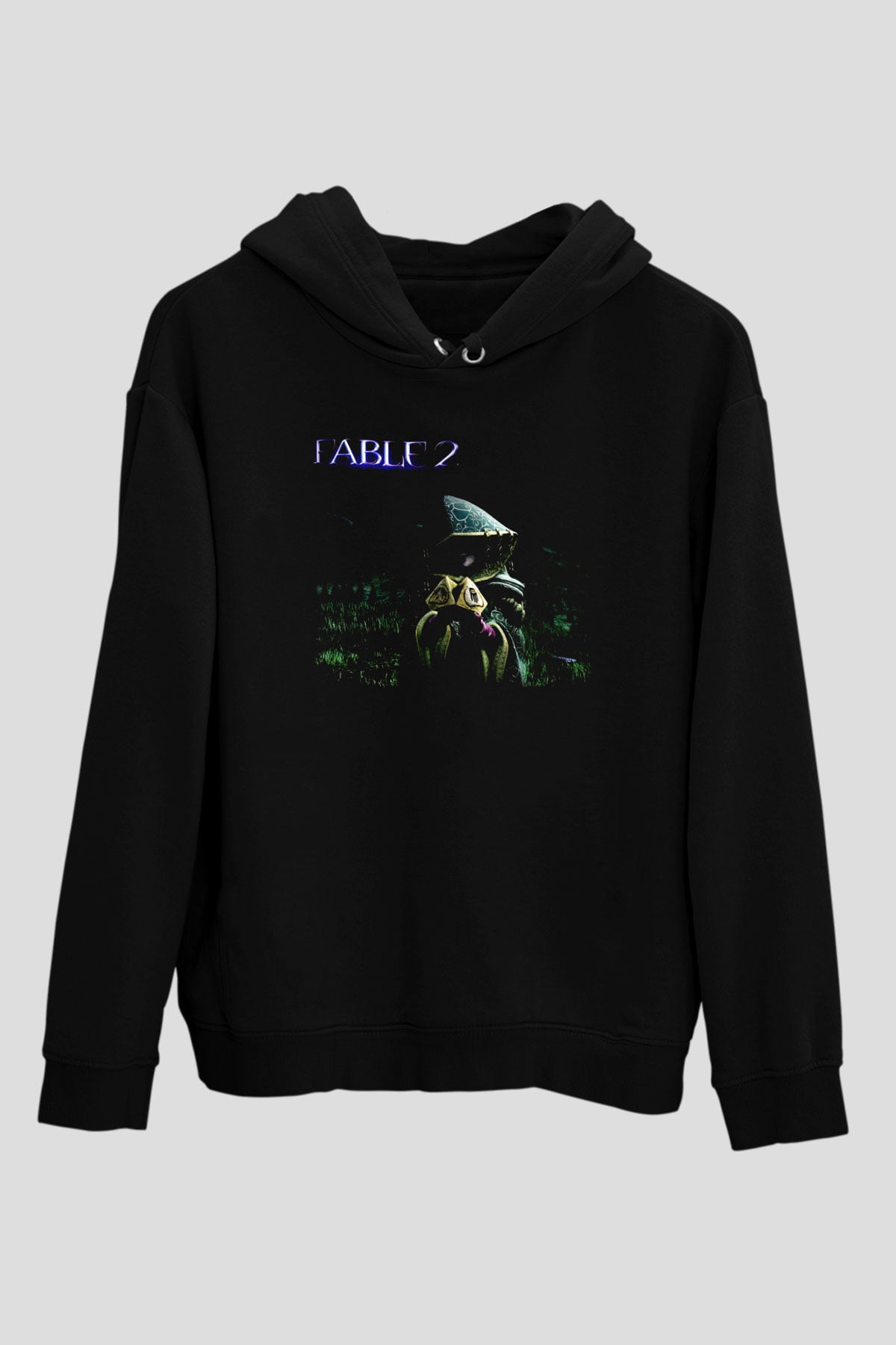 Fable Siyah Unisex Hoodie