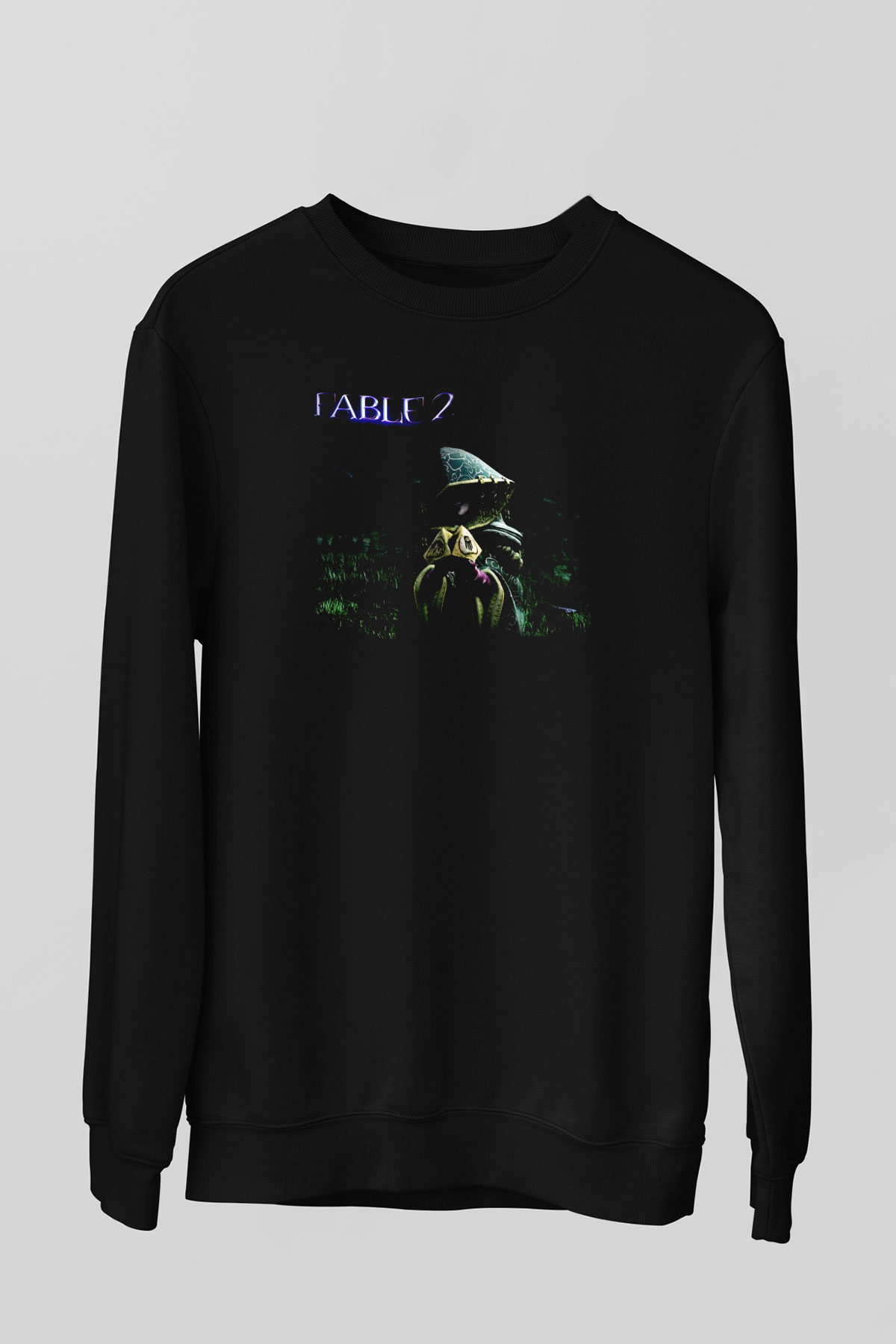 Fable Siyah Unisex Sweatshirt