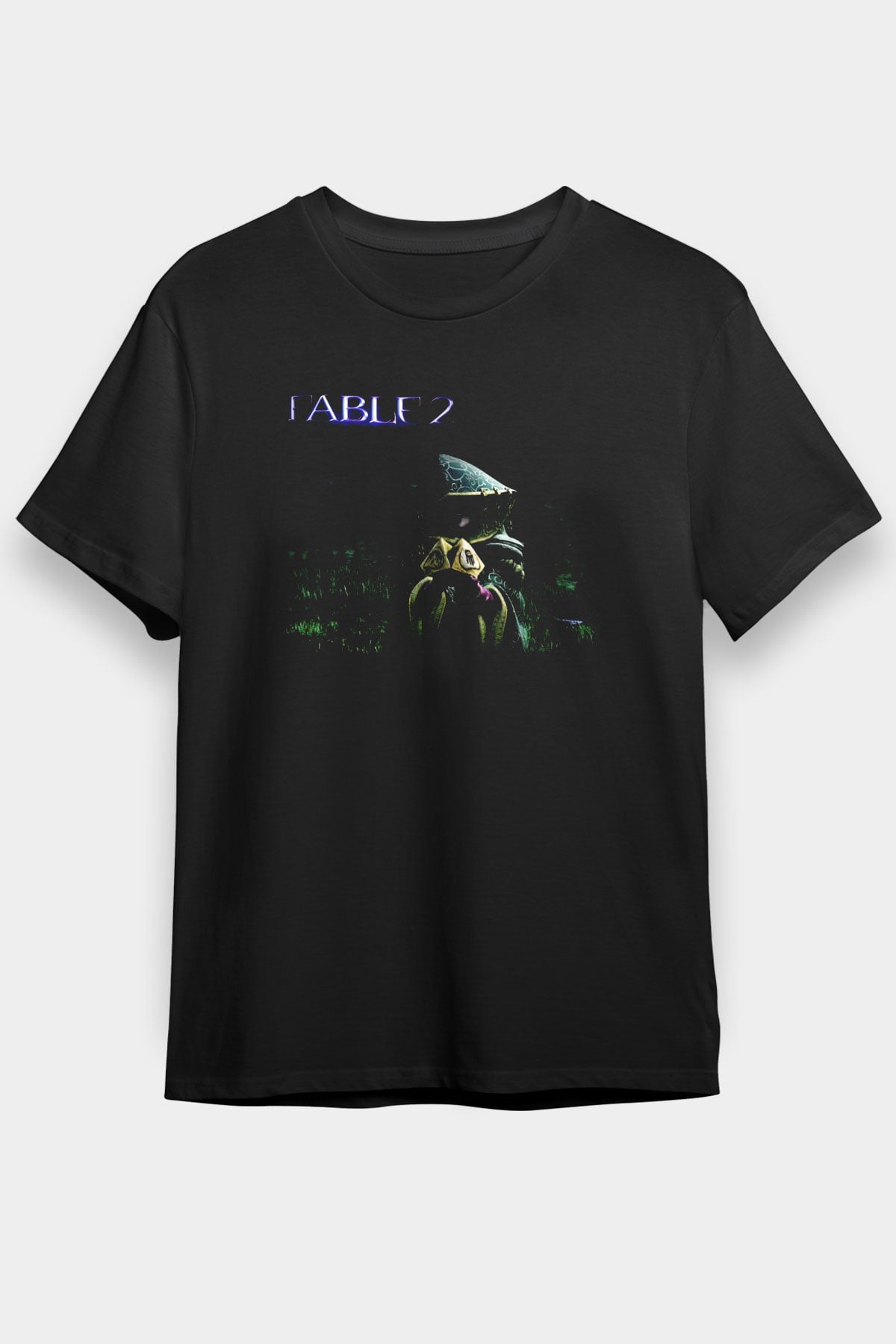 Fable Siyah Unisex Tişört T-Shirt