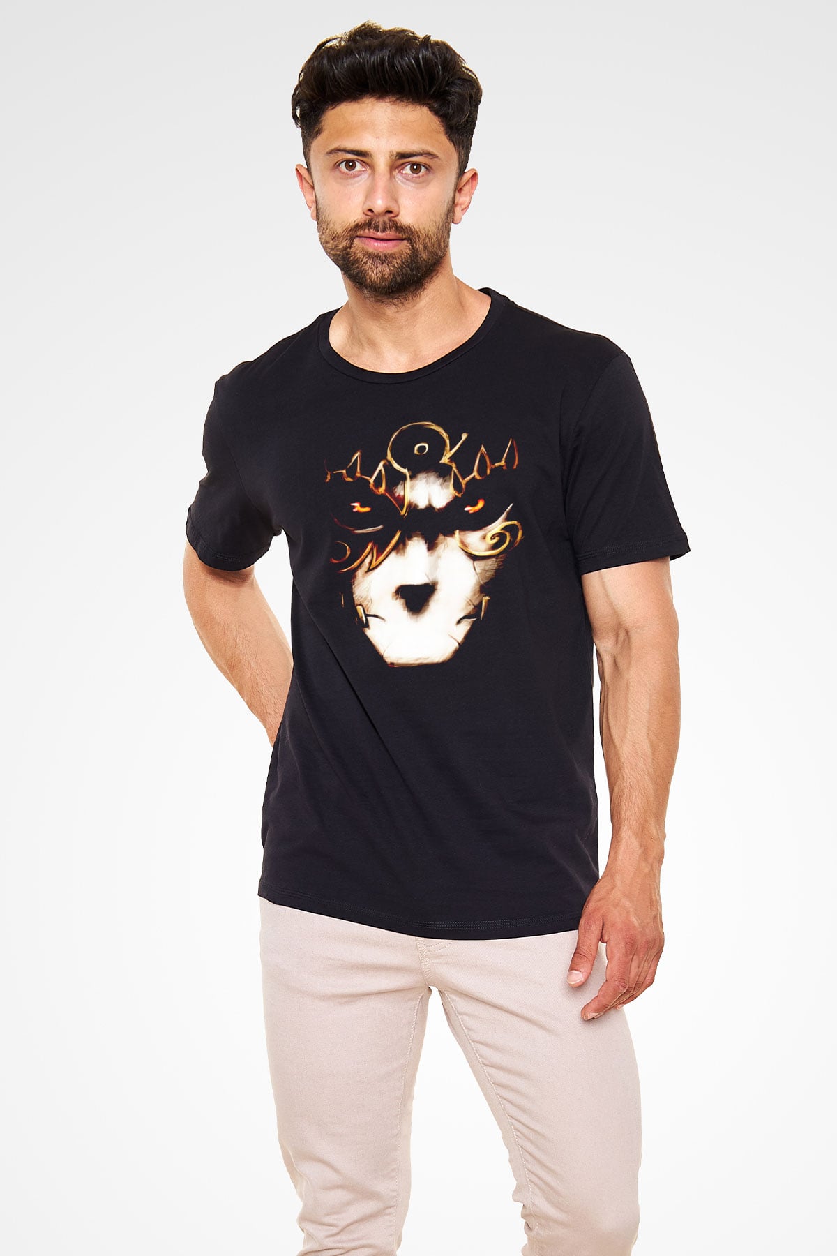 Fable Siyah Unisex Tişört T-Shirt