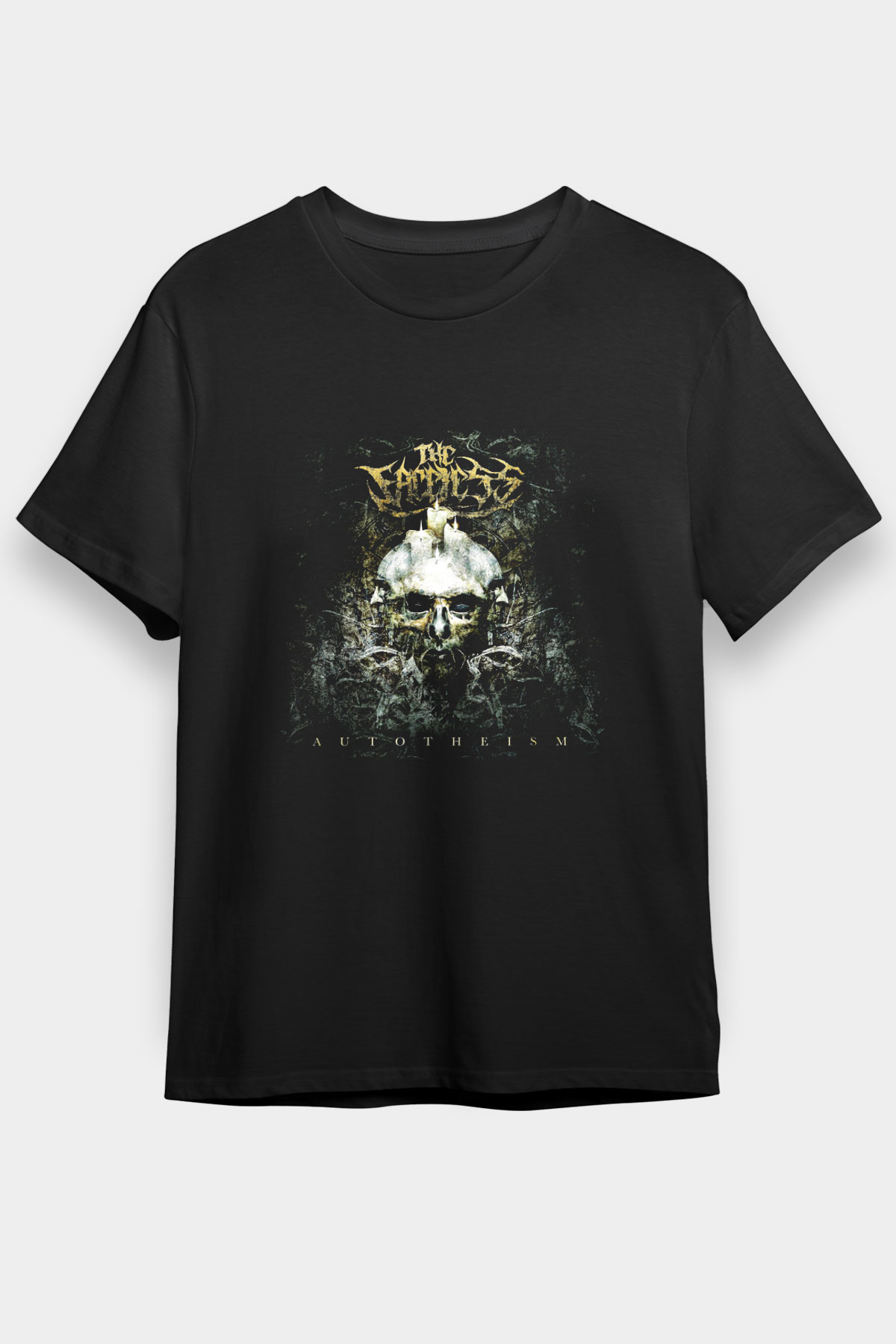 Faceless (The) Baskılı Unisex Siyah Tişört