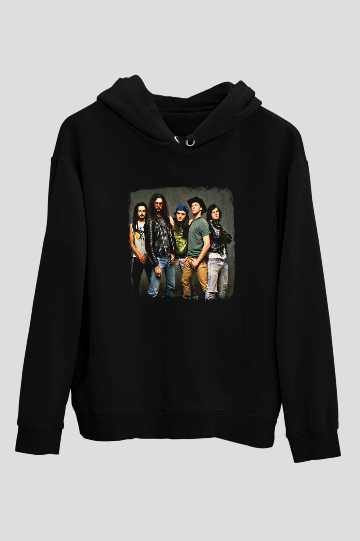 Faith No More Baskılı Unisex Siyah Hoodie
