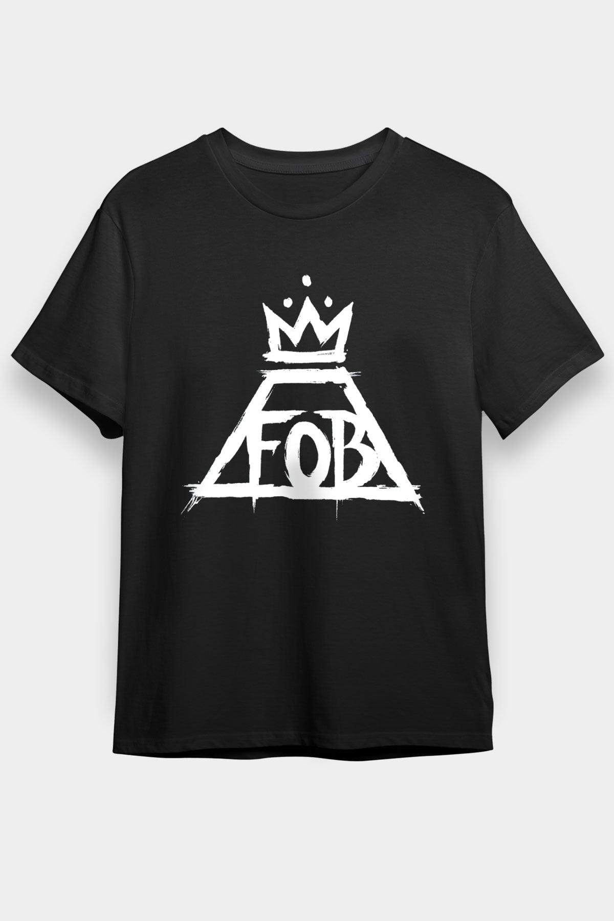 Fall Out Boy Siyah Unisex Tişört T-Shirt - TişörtFabrikası