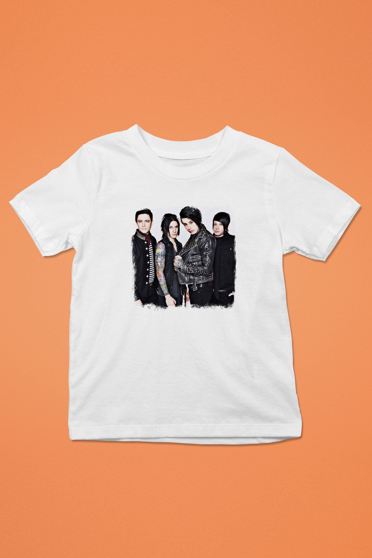 Falling In Reverse Baskılı Unisex Beyaz Çocuk Tişört