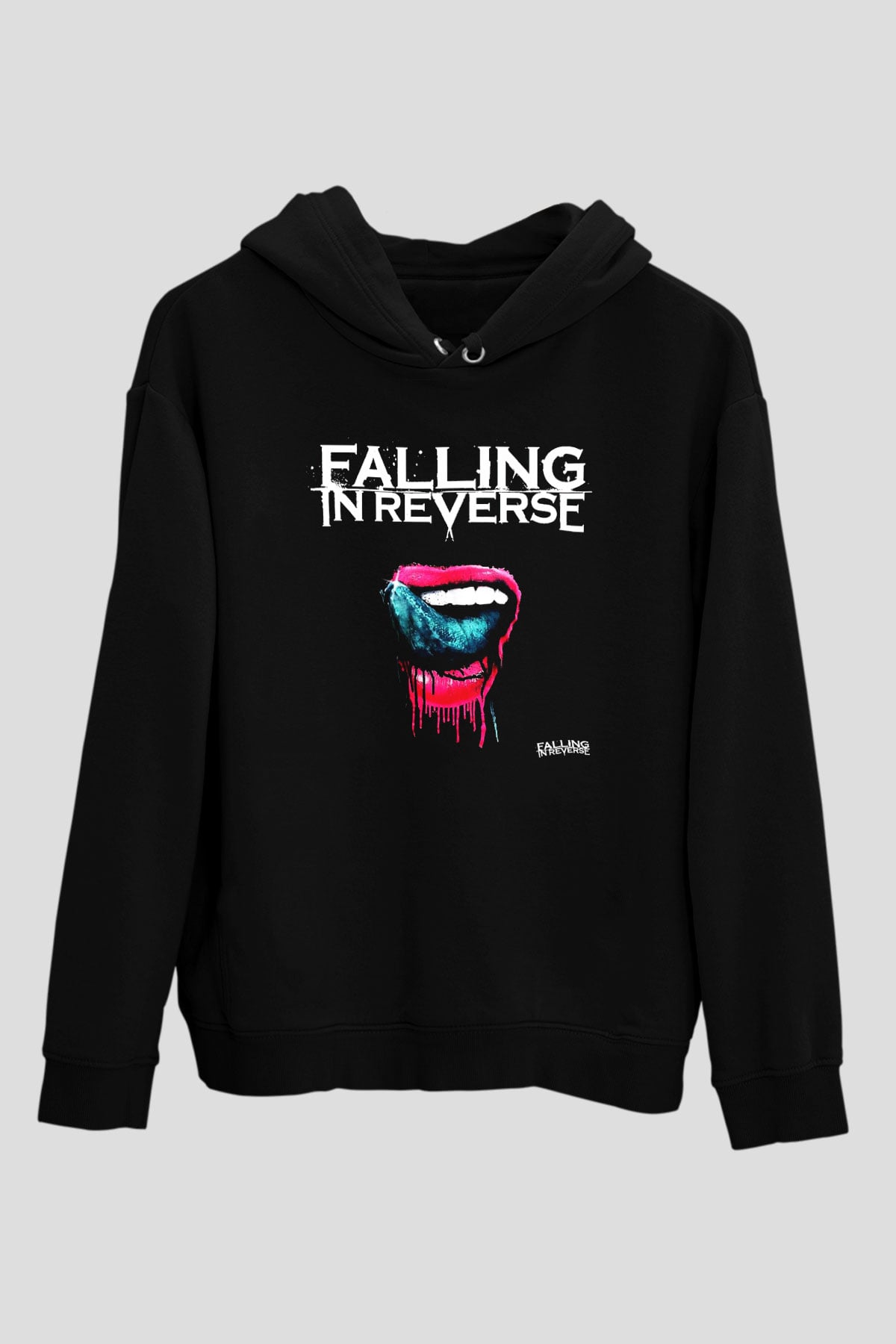 Falling In Reverse Siyah Unisex Hoodie