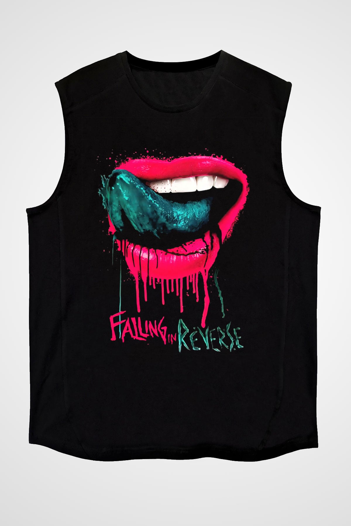 Falling In Reverse Siyah Unisex Kolsuz Tişört