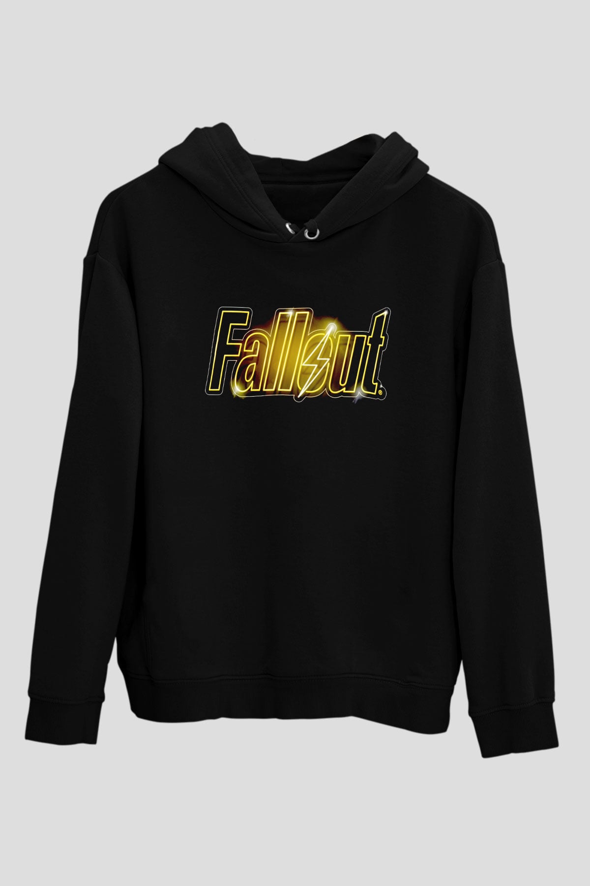 Fallout Siyah Unisex Hoodie