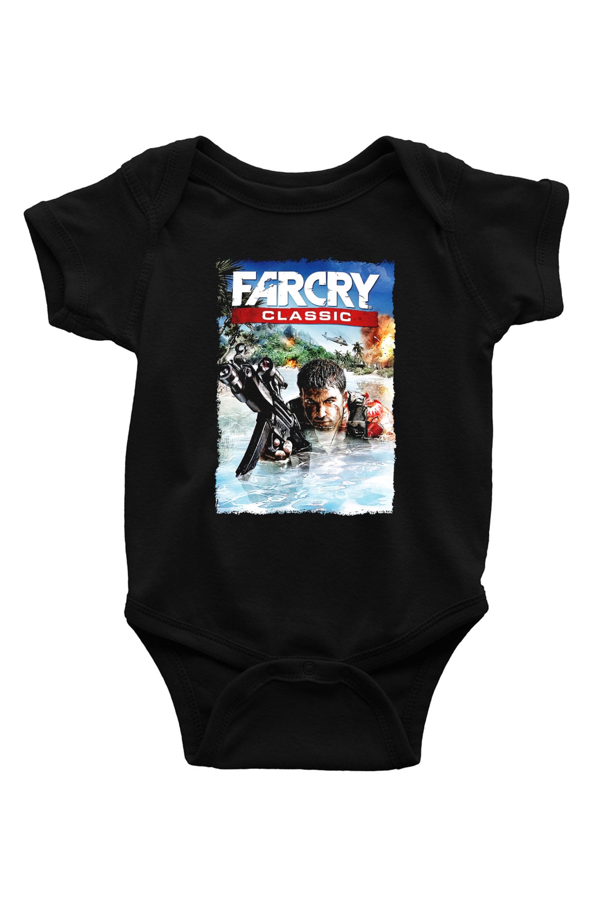 Far Cry Siyah Bebek Body - Zıbın