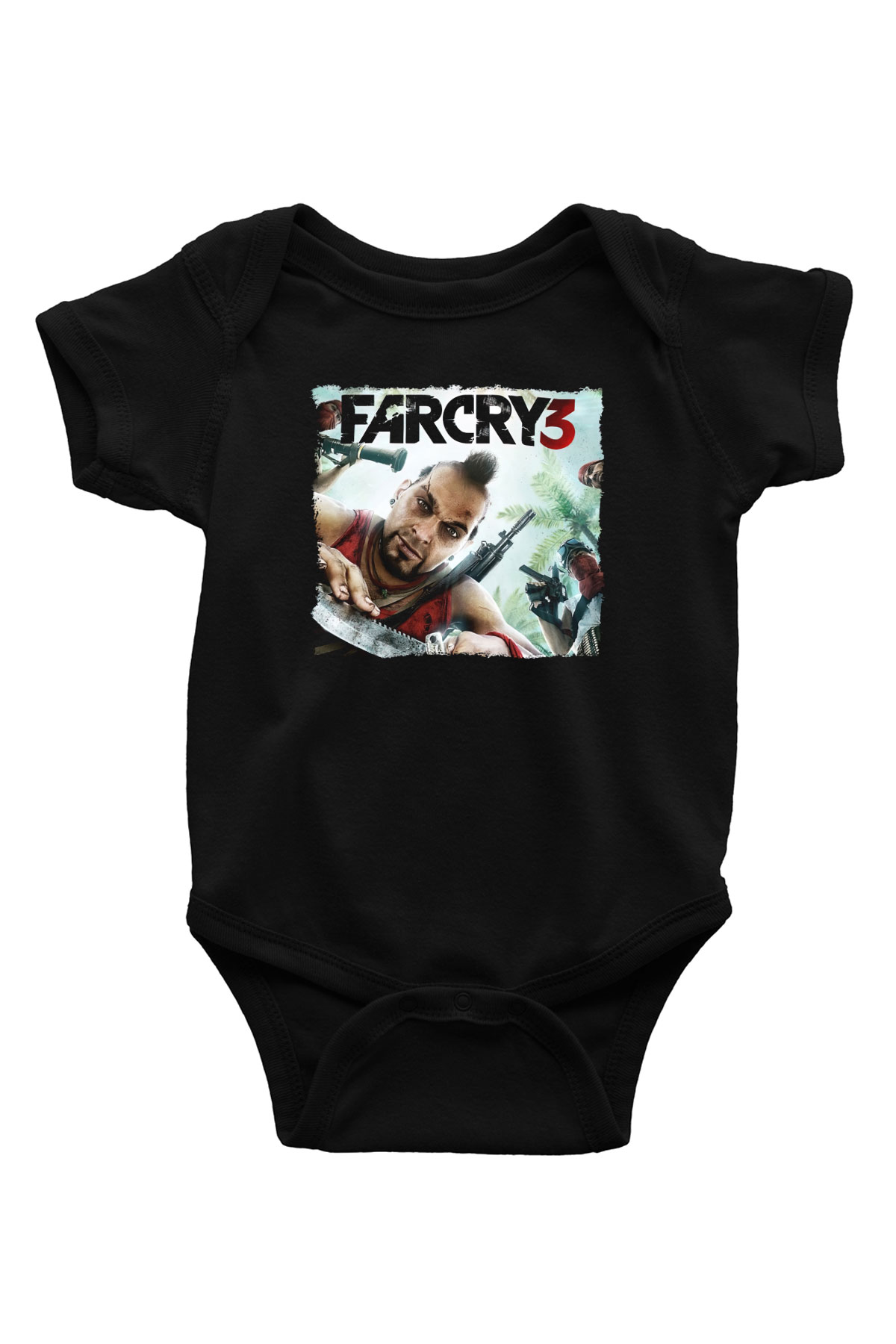 Far Cry Siyah Bebek Body - Zıbın
