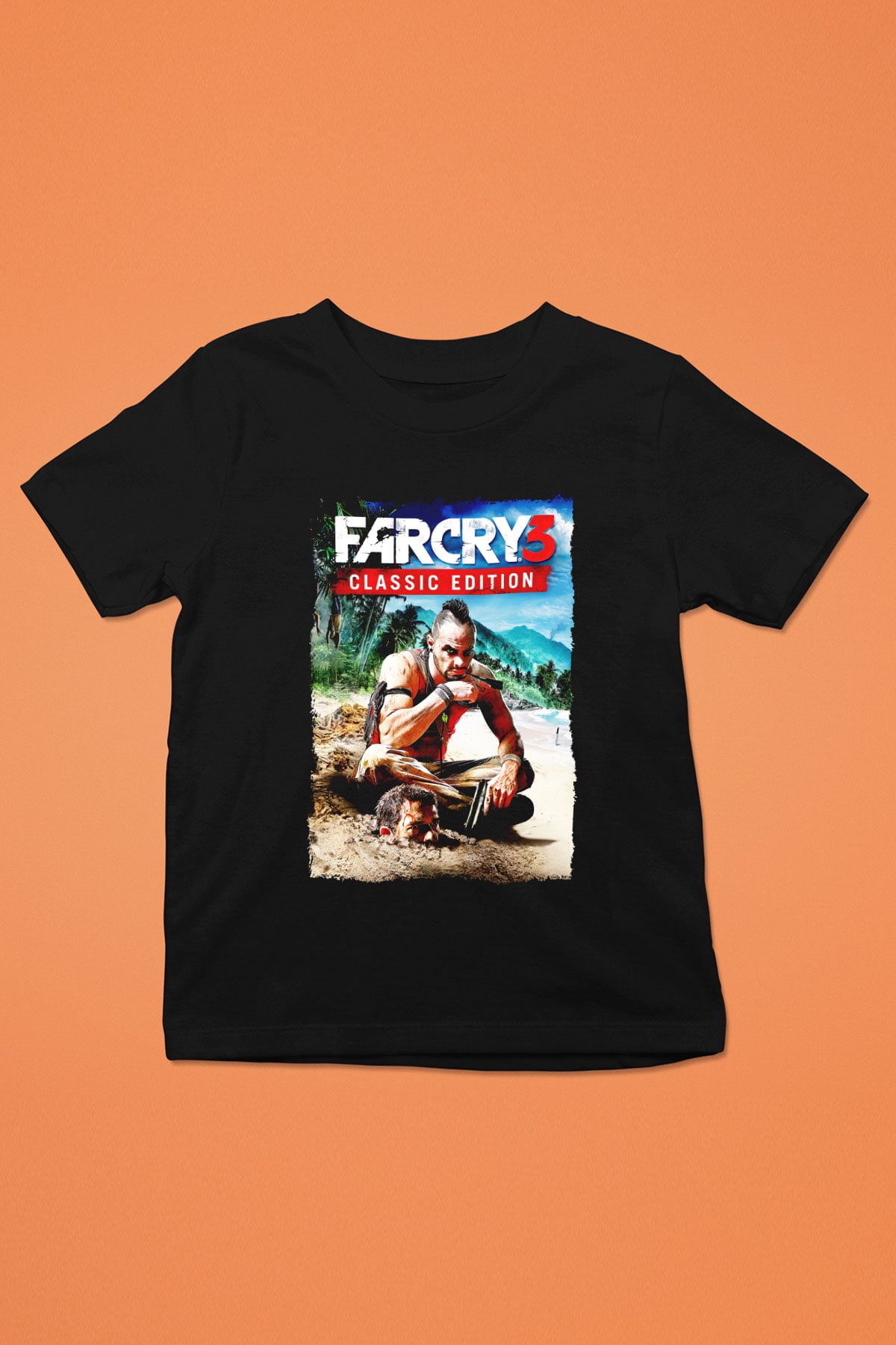 Far Cry Siyah Unisex Çocuk Tişört