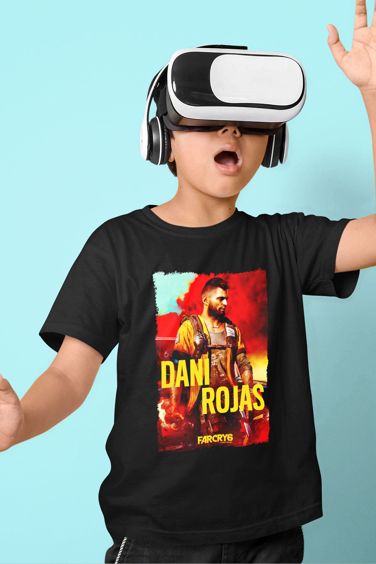 Far Cry Siyah Unisex Çocuk Tişört