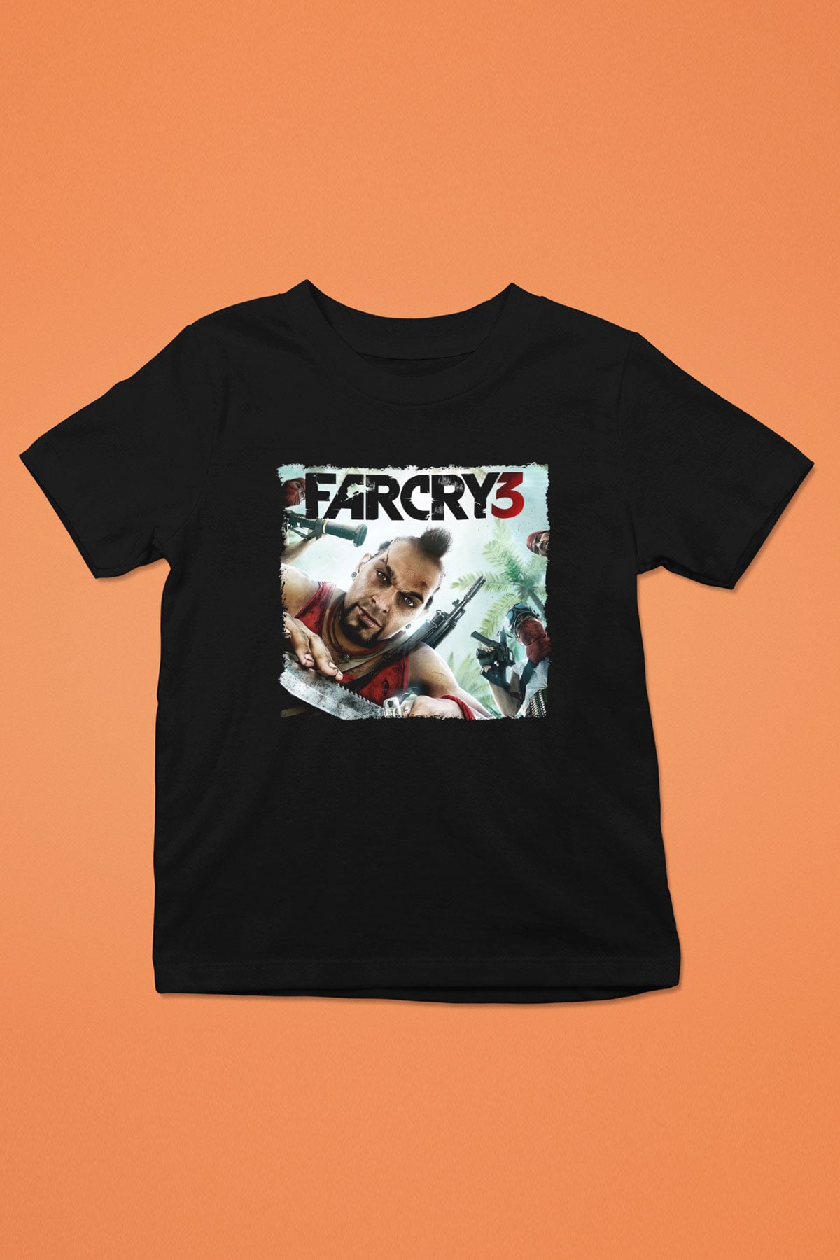 Far Cry Siyah Unisex Çocuk Tişört