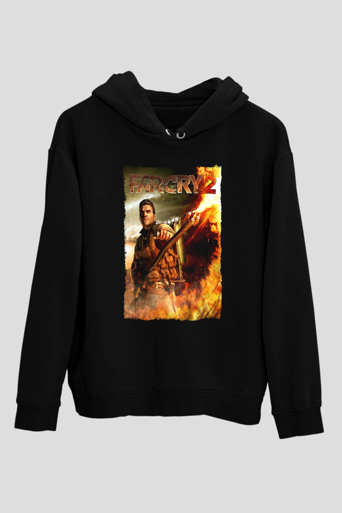 Far Cry Siyah Unisex Hoodie