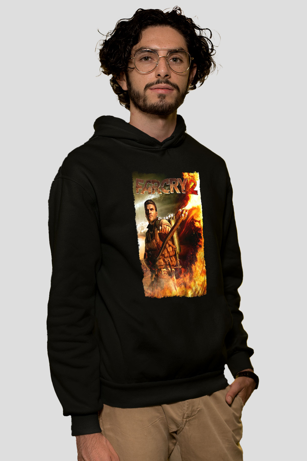 Far Cry Siyah Unisex Hoodie