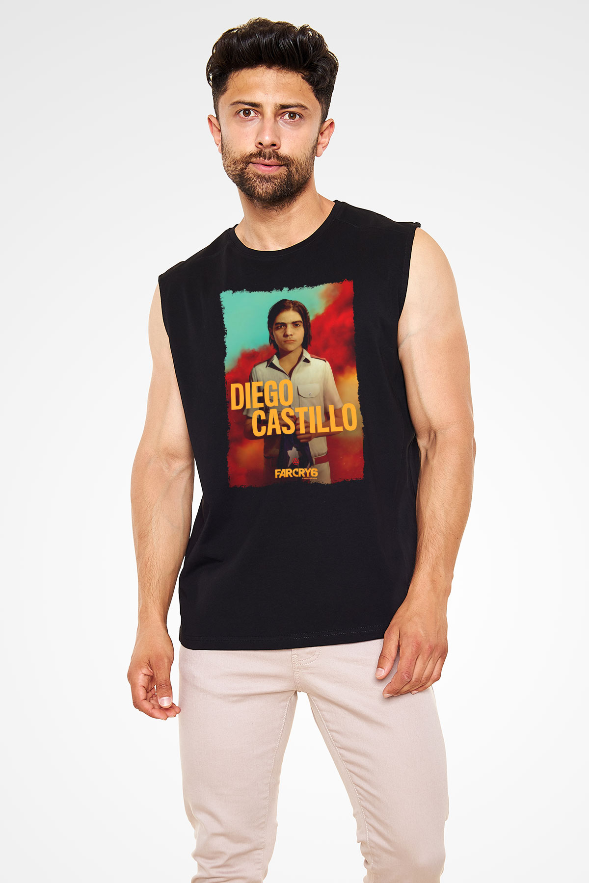 Far Cry Siyah Unisex Kolsuz Tişört